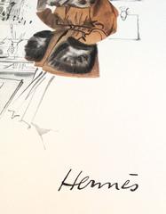 Hermes Ad Print - 1940's
