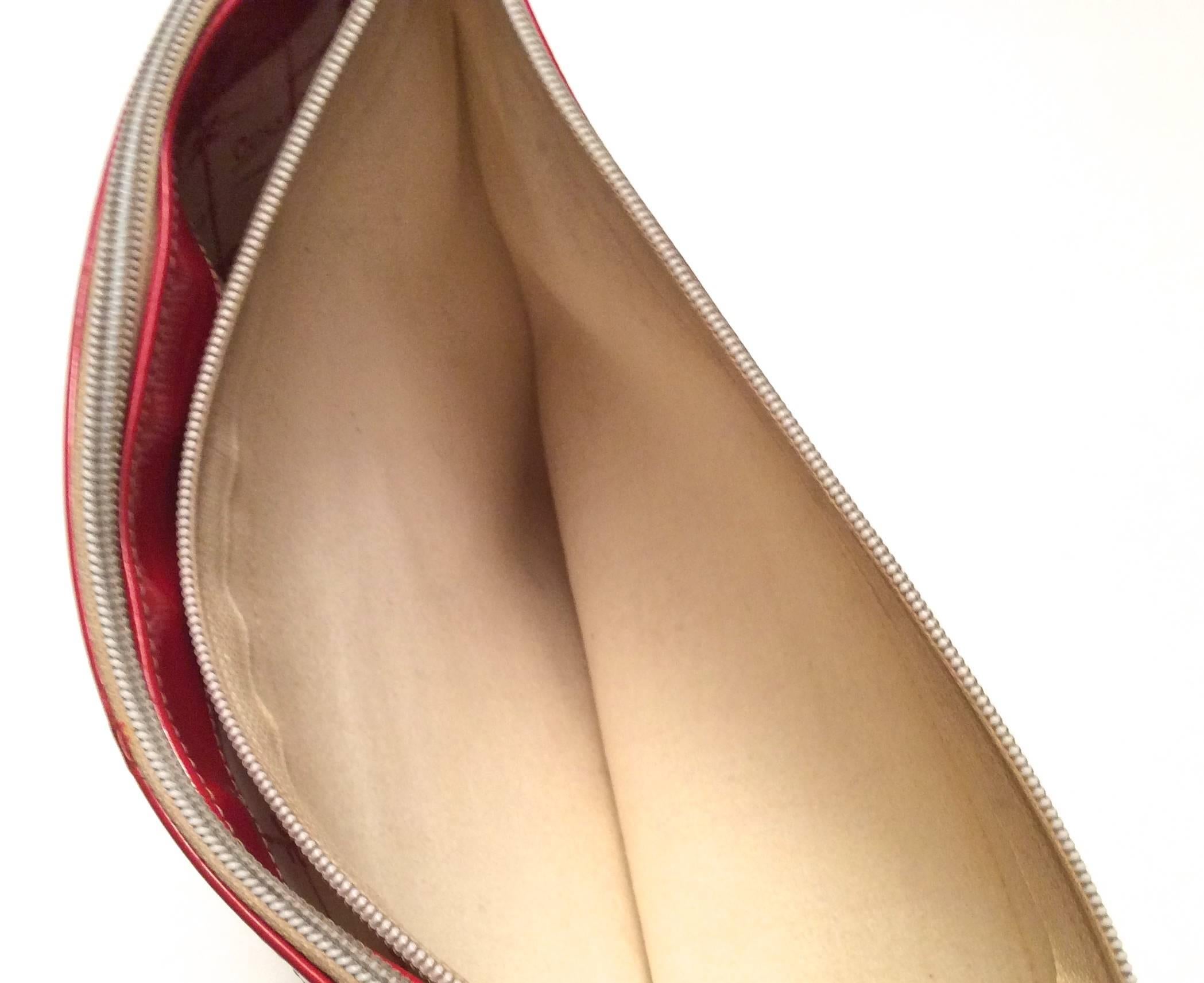 Women's Rare 1970's Courreges Purse - White and Red  For Sale