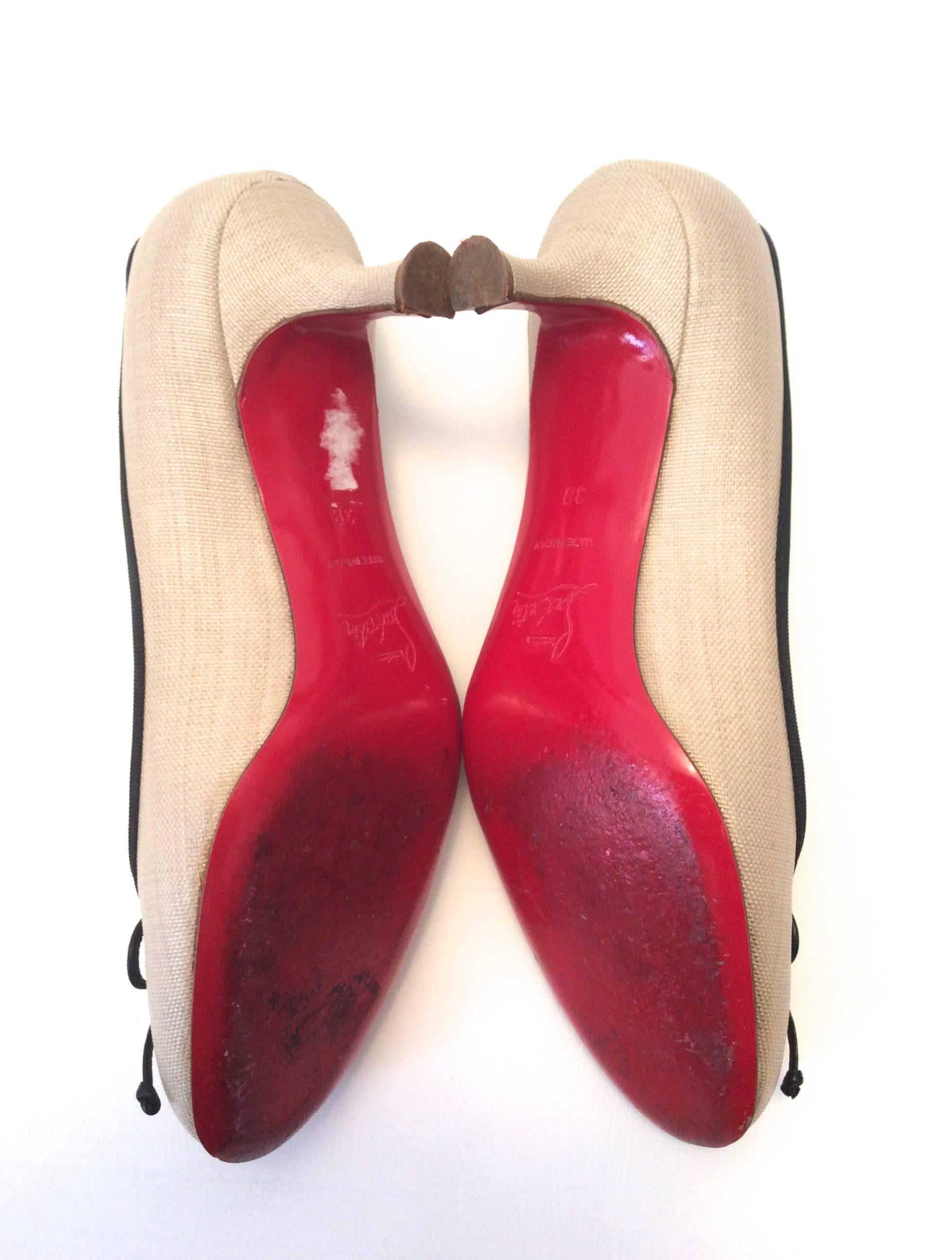 Christian Louboutin Shoes - Size 38 In Excellent Condition For Sale In Boca Raton, FL