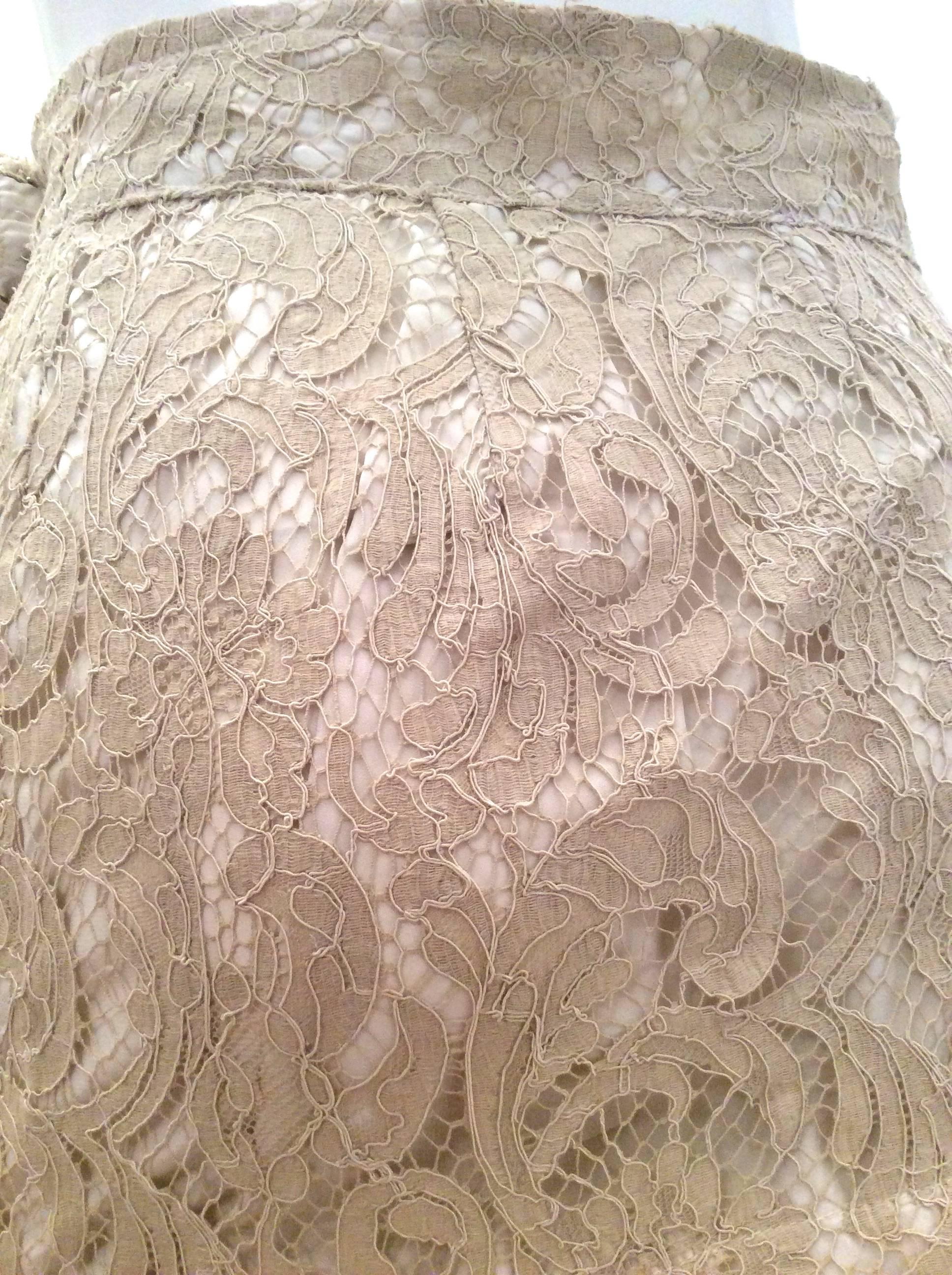 Lace Cocktail Skirt For Sale 2