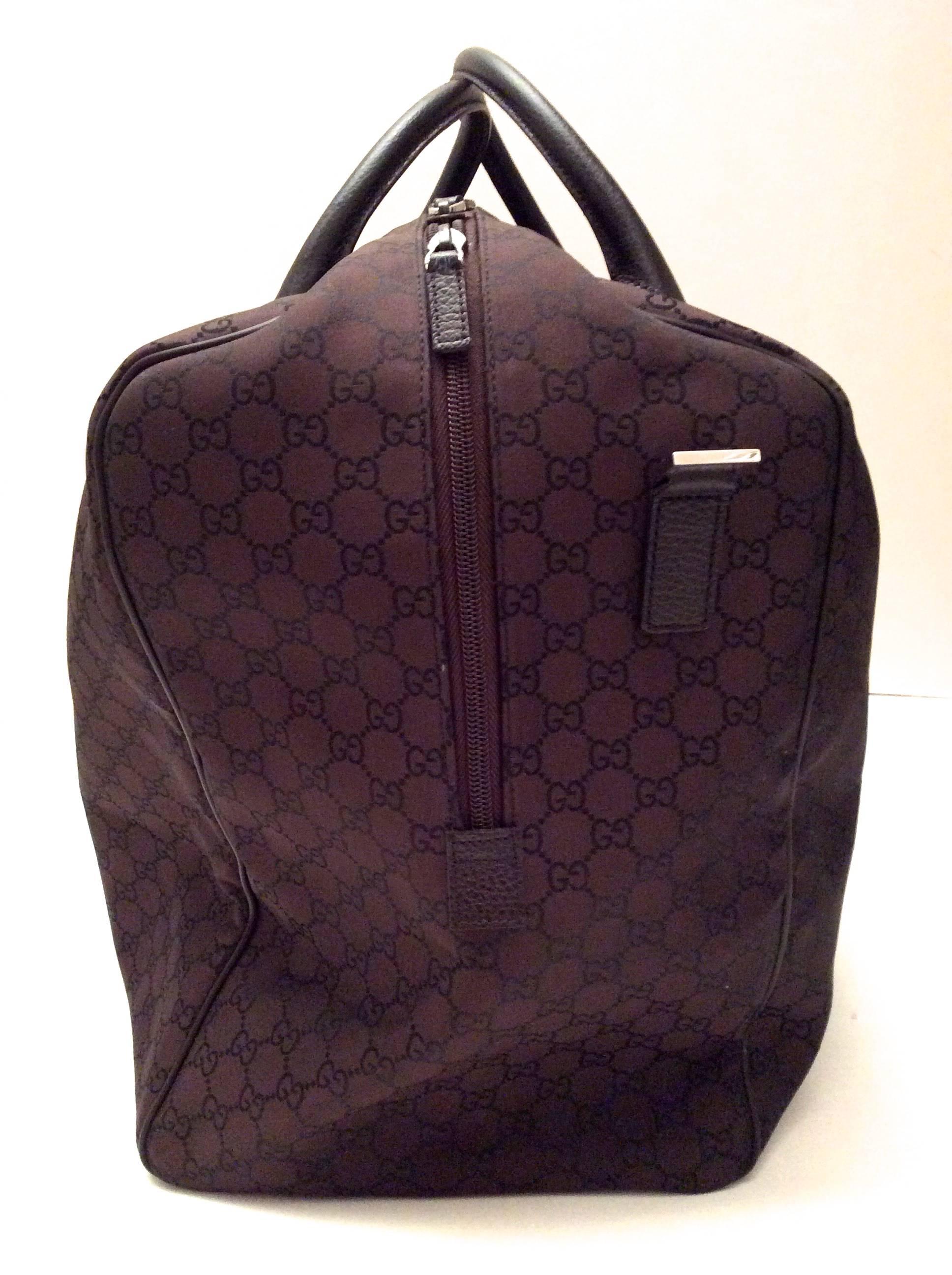 Fabulous Gucci Travel Bag In New Condition In Boca Raton, FL