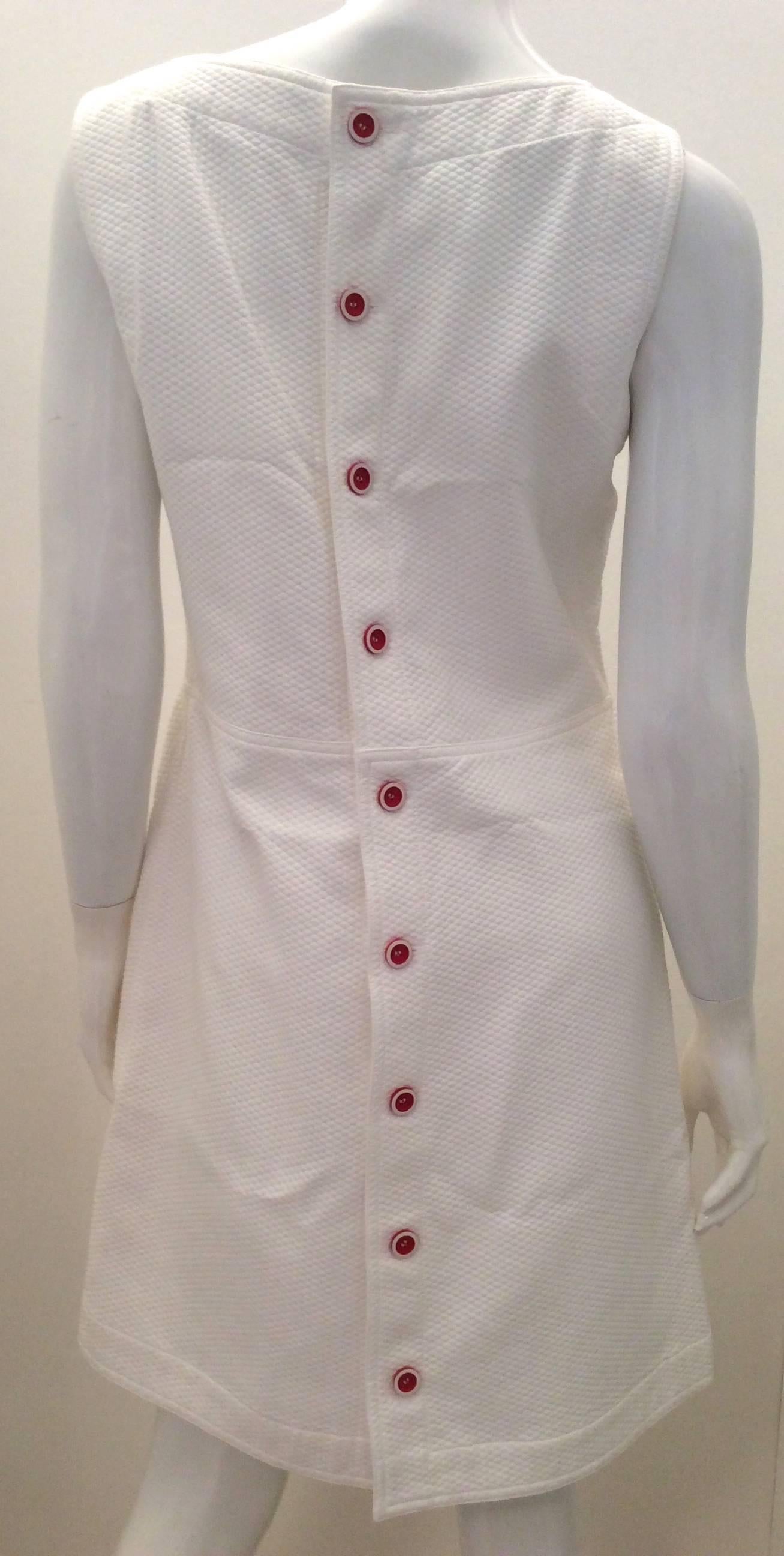 Courreges Sleeveless Dress - Size  In Excellent Condition For Sale In Boca Raton, FL