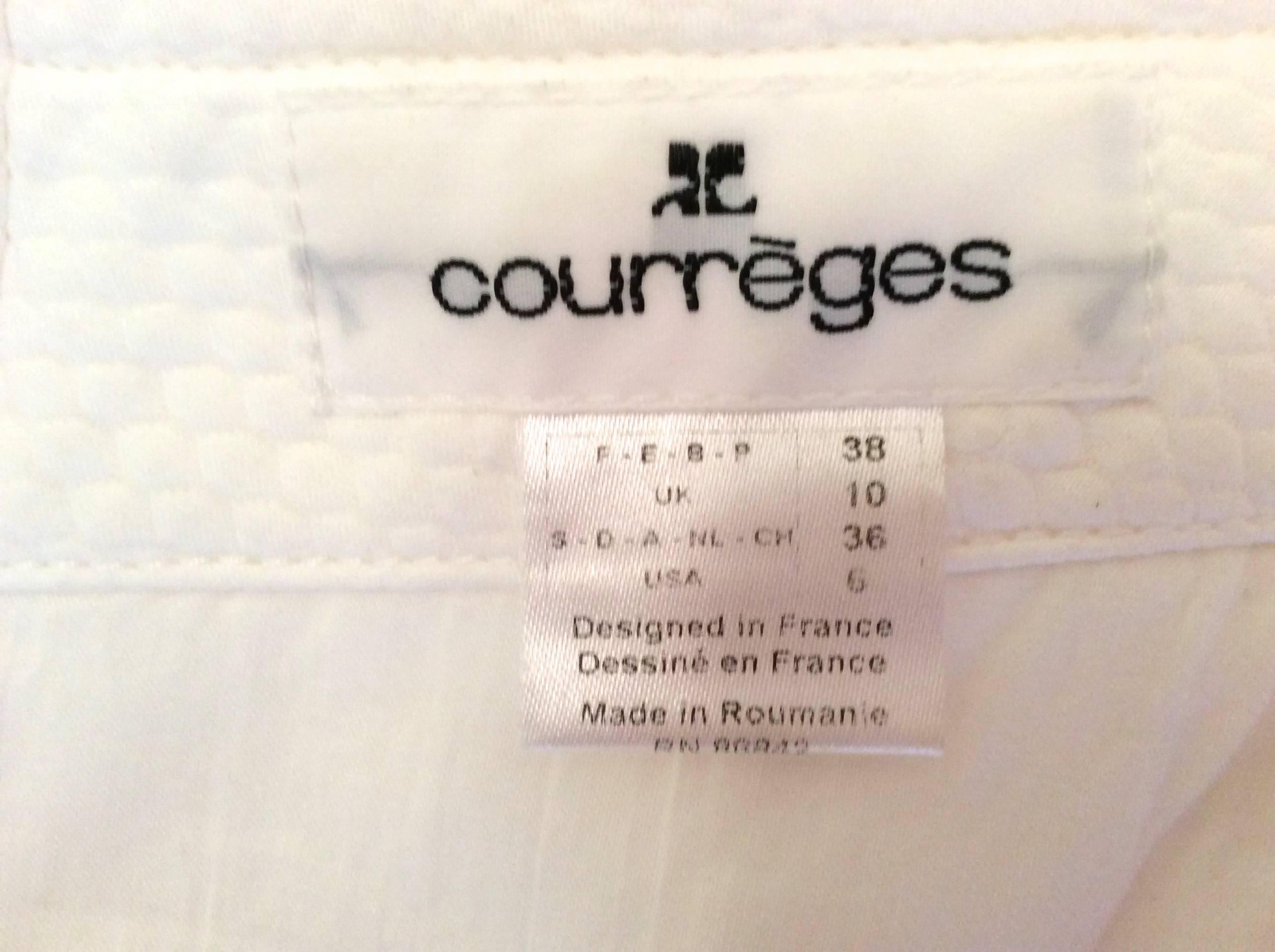 Courreges Sleeveless Dress - Size  For Sale 2