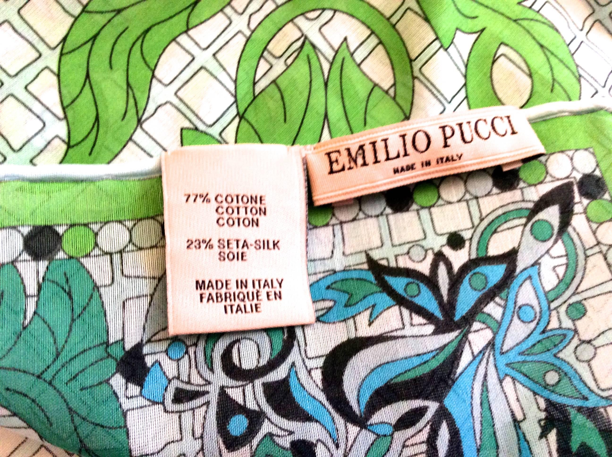 New Emilio Pucci Scarf - Rare  For Sale 4
