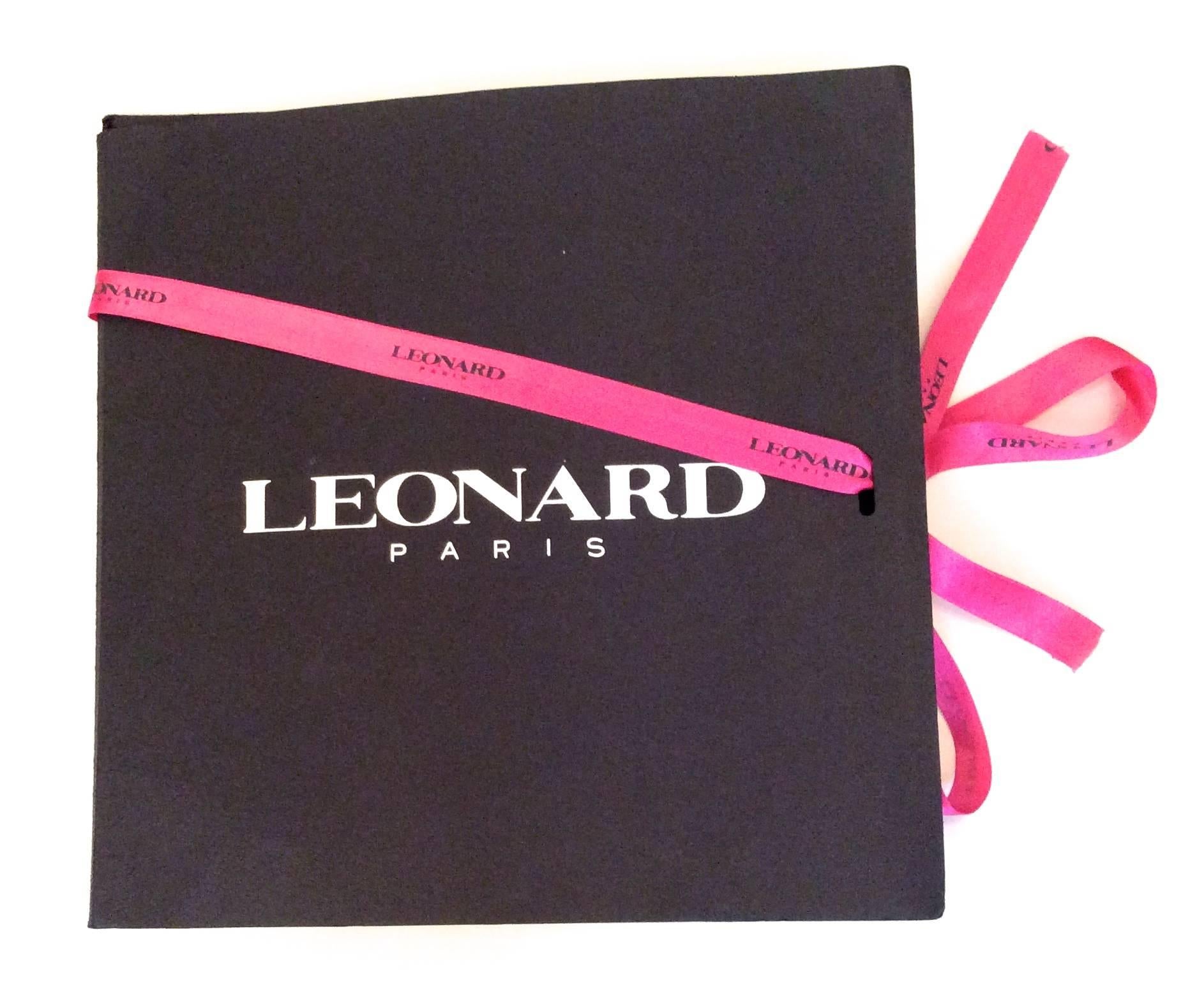Pink Beautiful Leonard Scarf - 100% Silk For Sale
