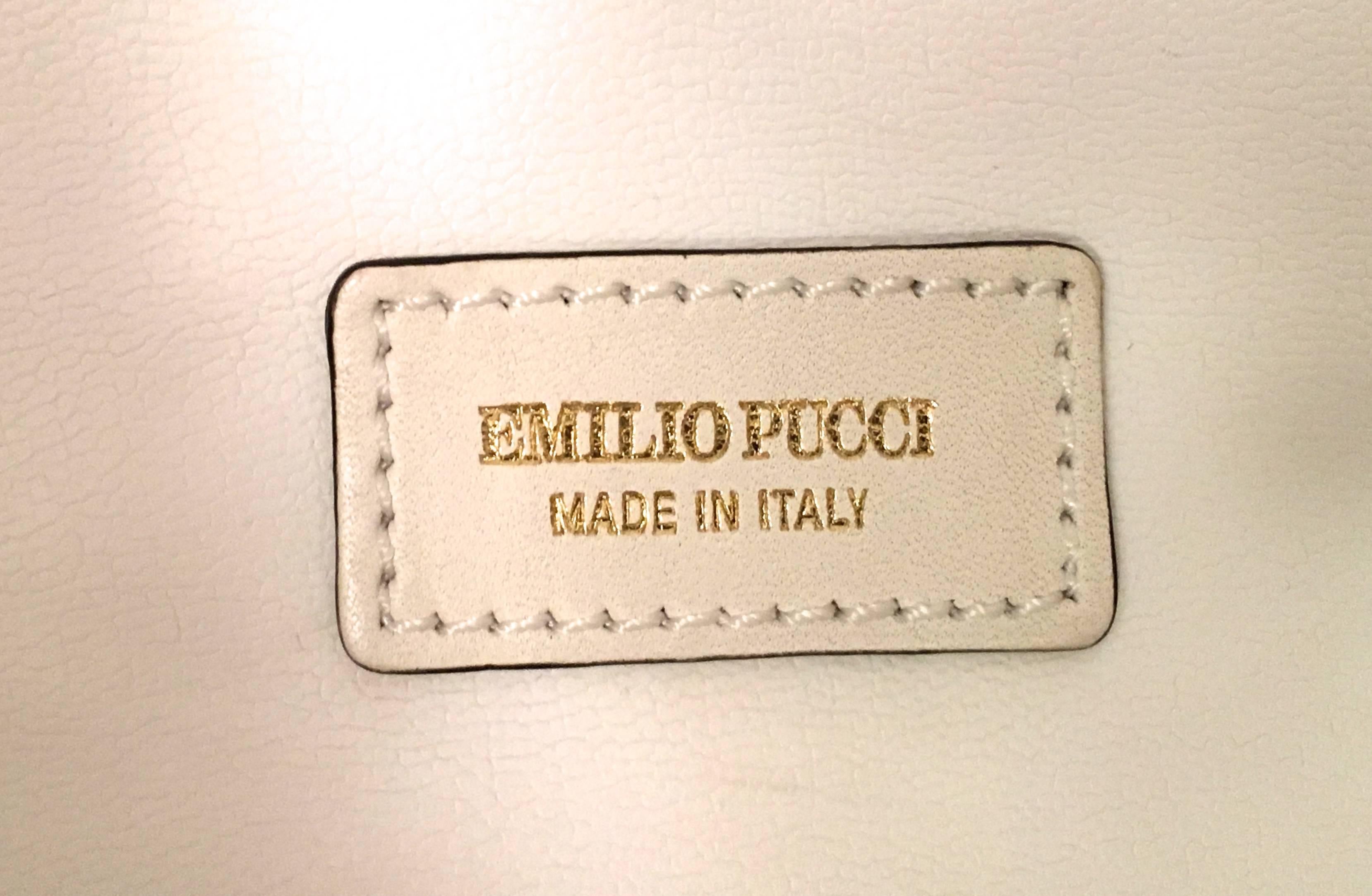 Emilio Pucci Terry Cloth Beach Bag 4