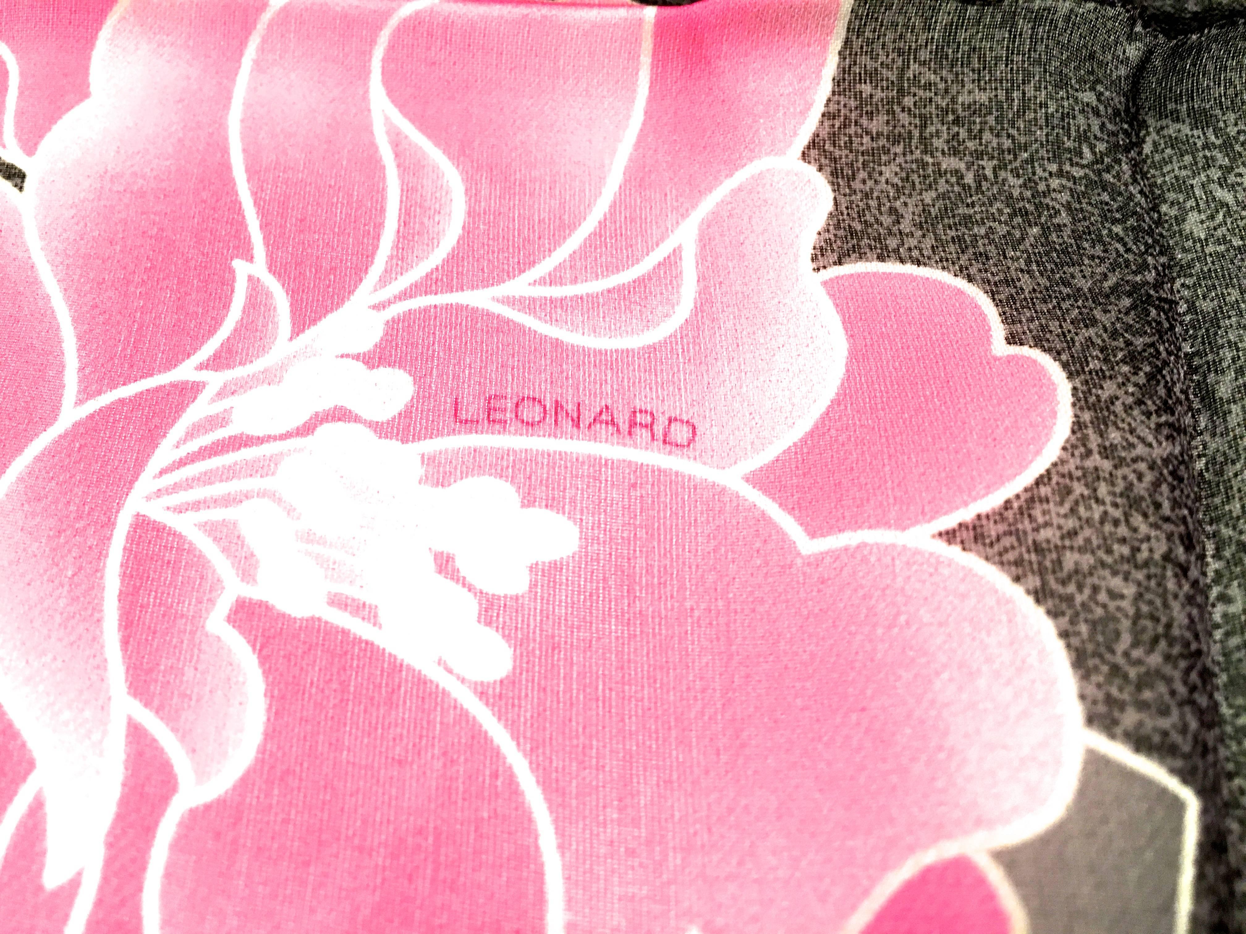 New Leonard Magnificent Floral Scarf For Sale 1