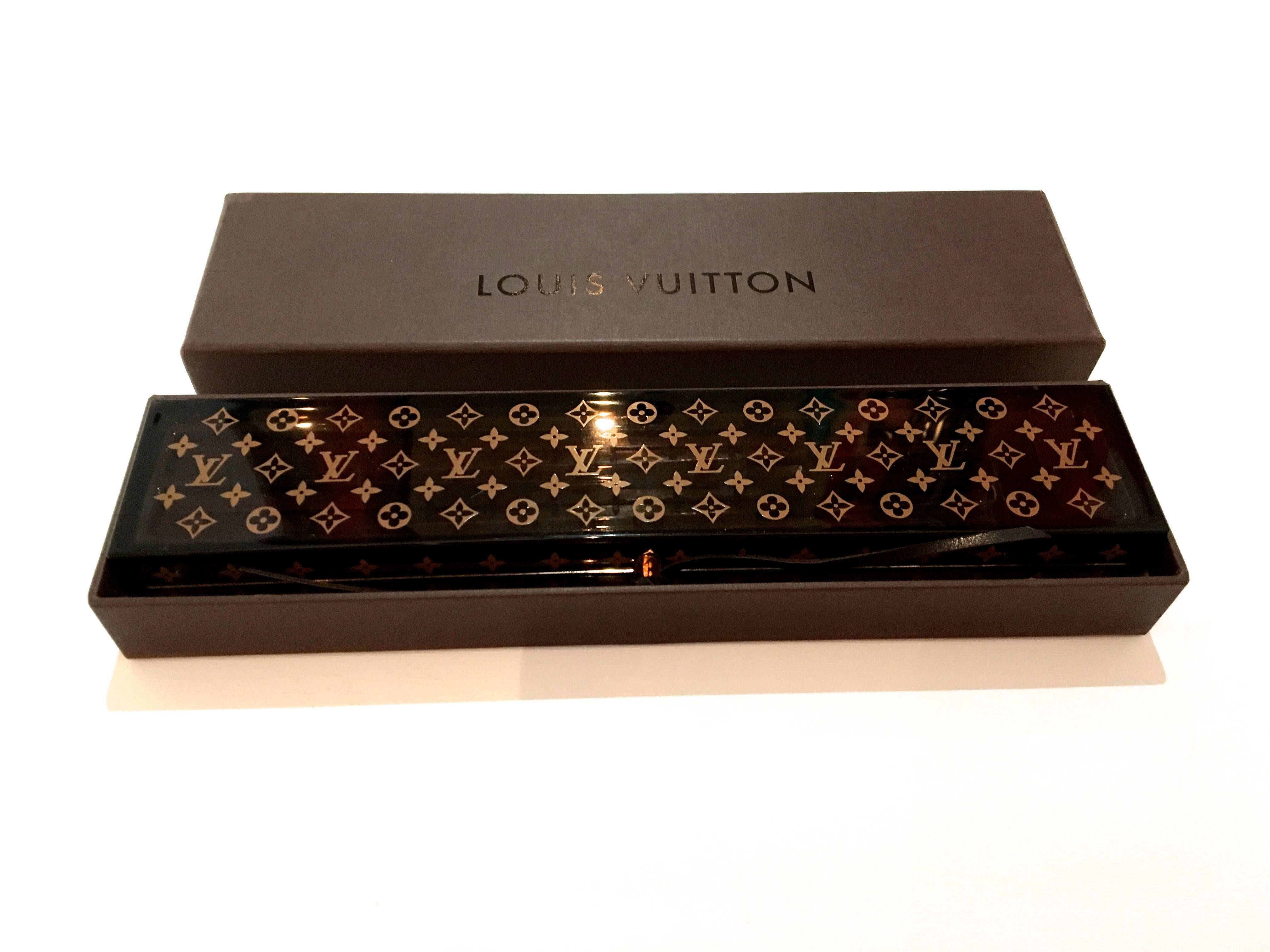 Rare Louis Vuitton Chop Stick Set  In New Condition In Boca Raton, FL