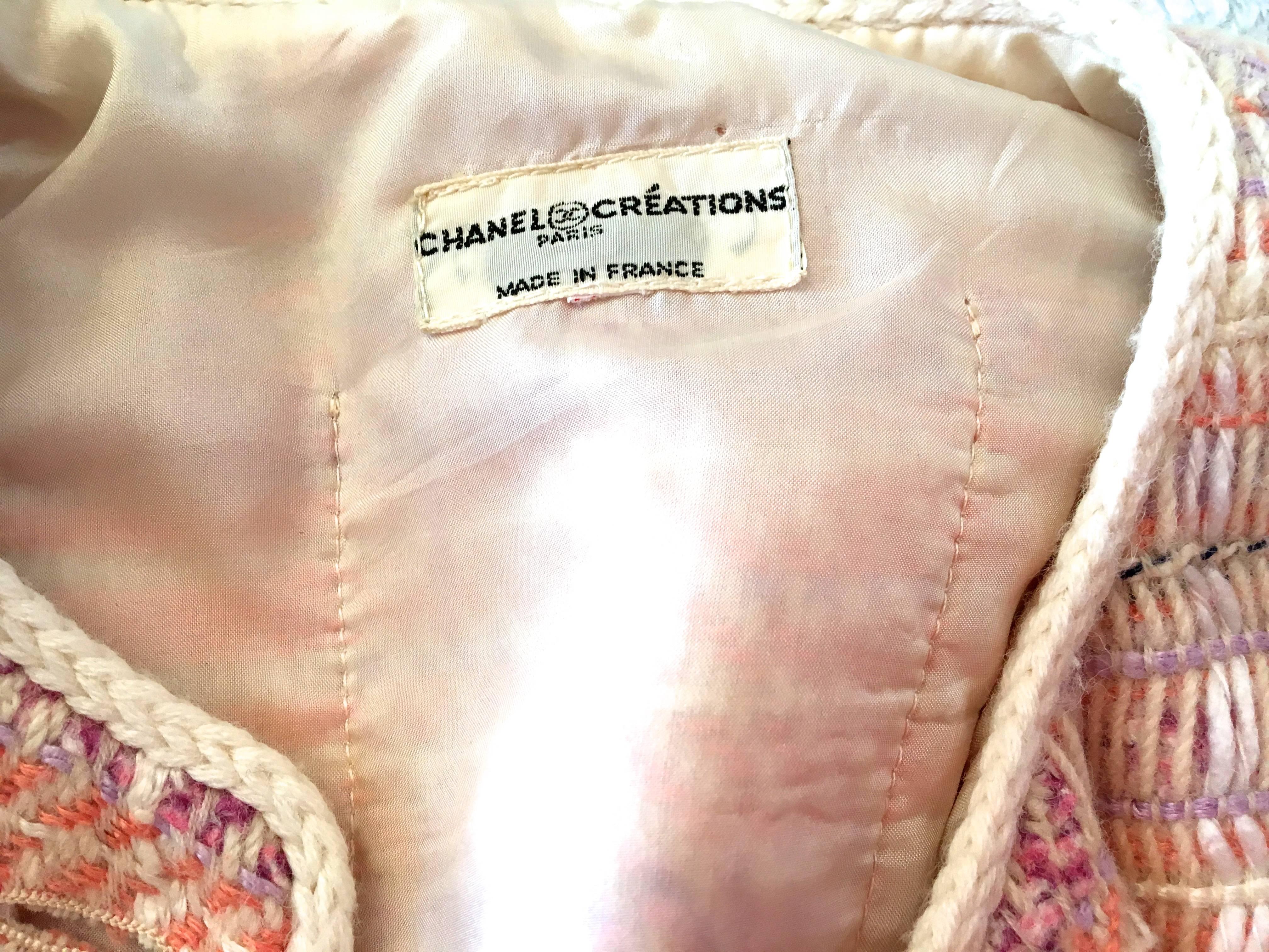 Brown Vintage Chanel Creations Suit - Mint Condition For Sale