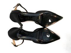 Chanel Shoes - Black and Gold Heels - Size 37.5