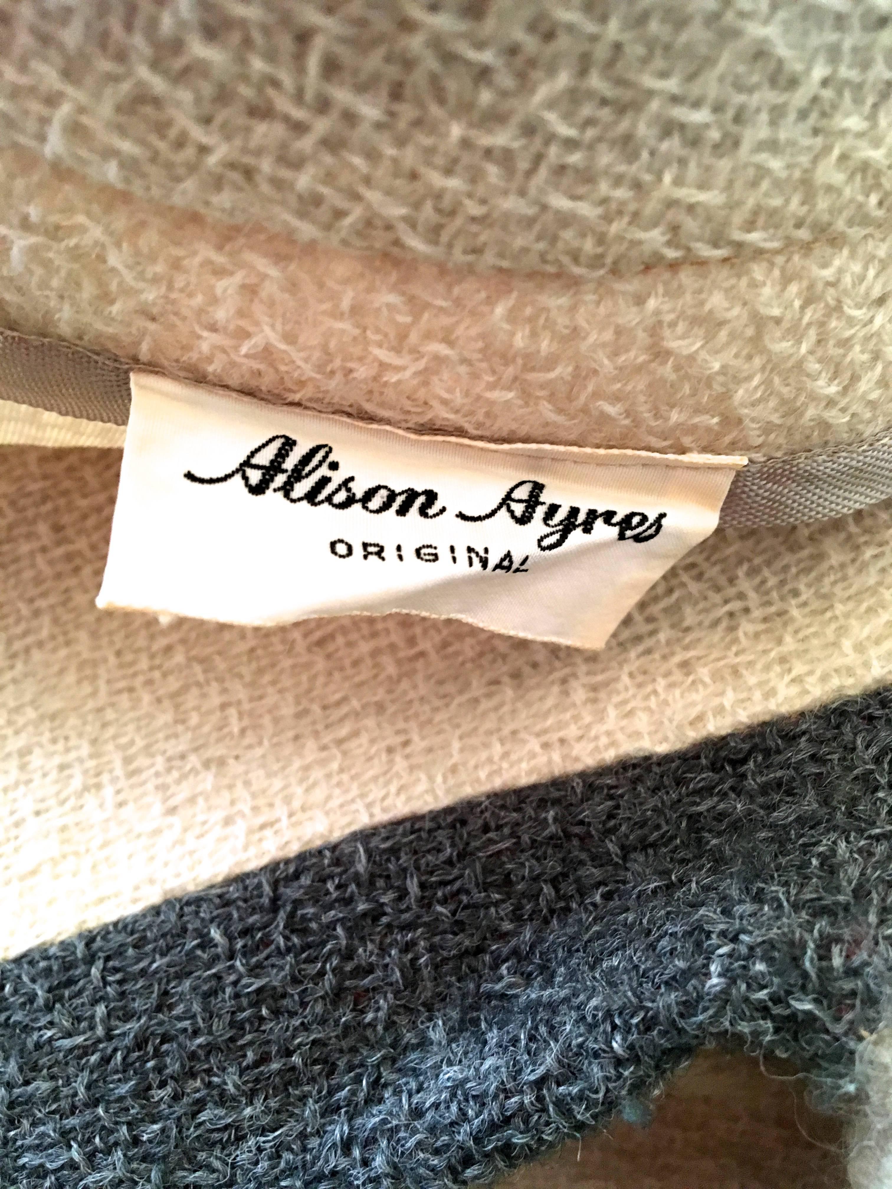 Women's Vintage 1960's Alison Ayres Classic Day Dress For Sale