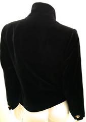 Yves Saint Laurent / YSL Black Velvet Blazer