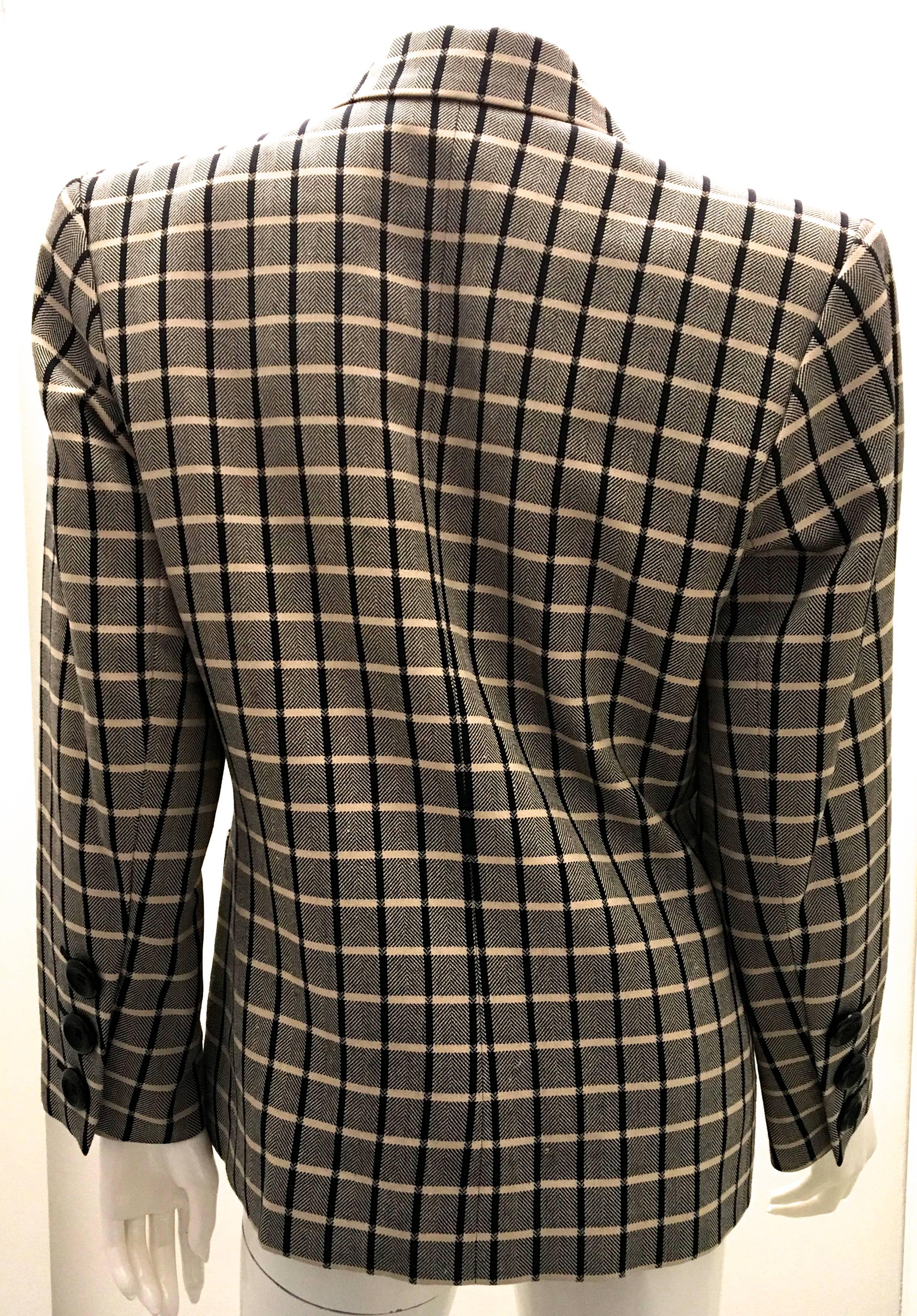 Black Yves Saint Laurent (YSL) Blazer - Rive Gauche  For Sale