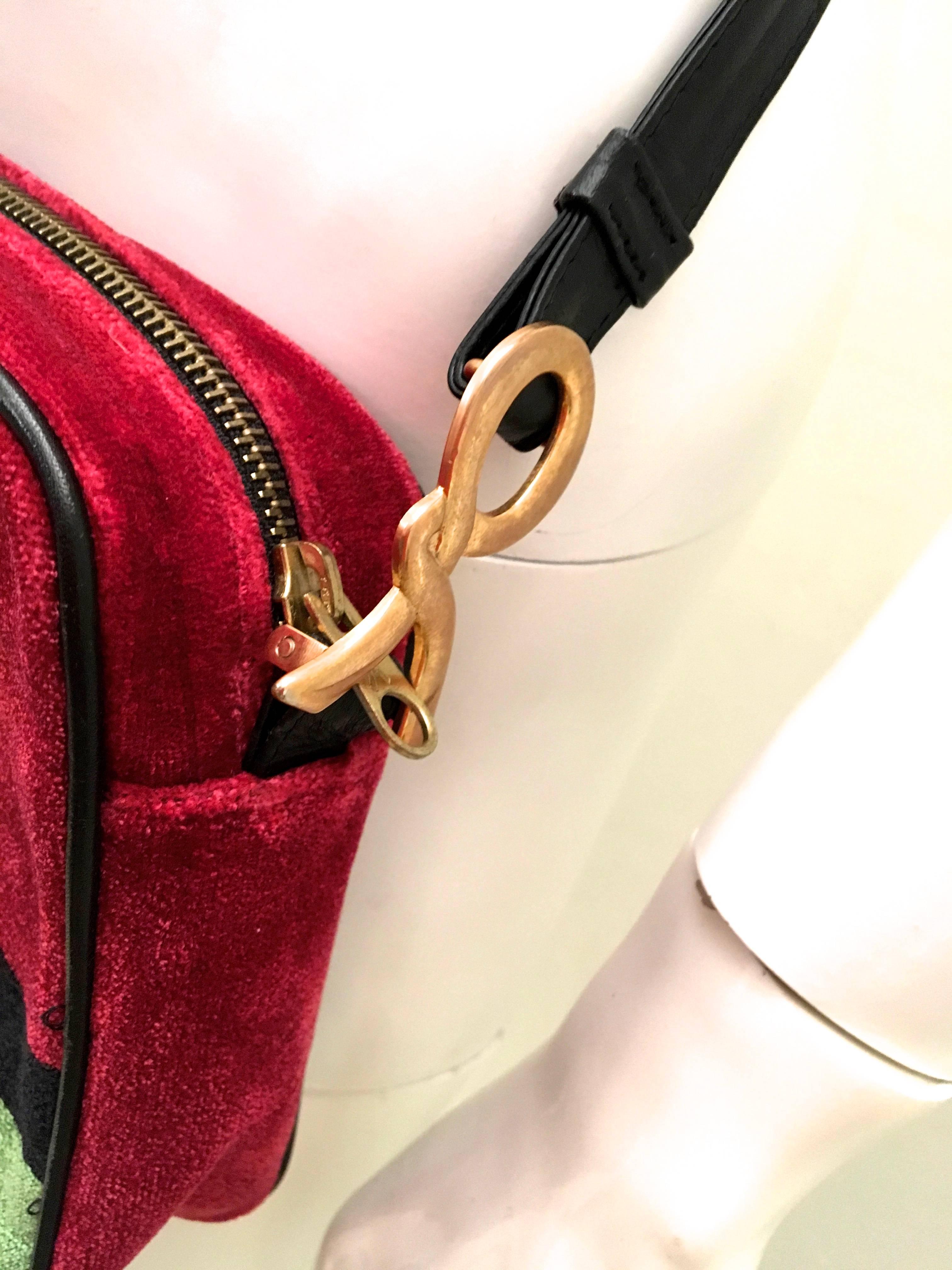 Roberta di Camerino Velvet Shoulder Bag For Sale 3