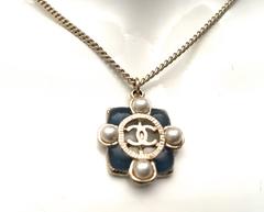 Chanel Pearl and Gripoix Stone Necklace - 2015