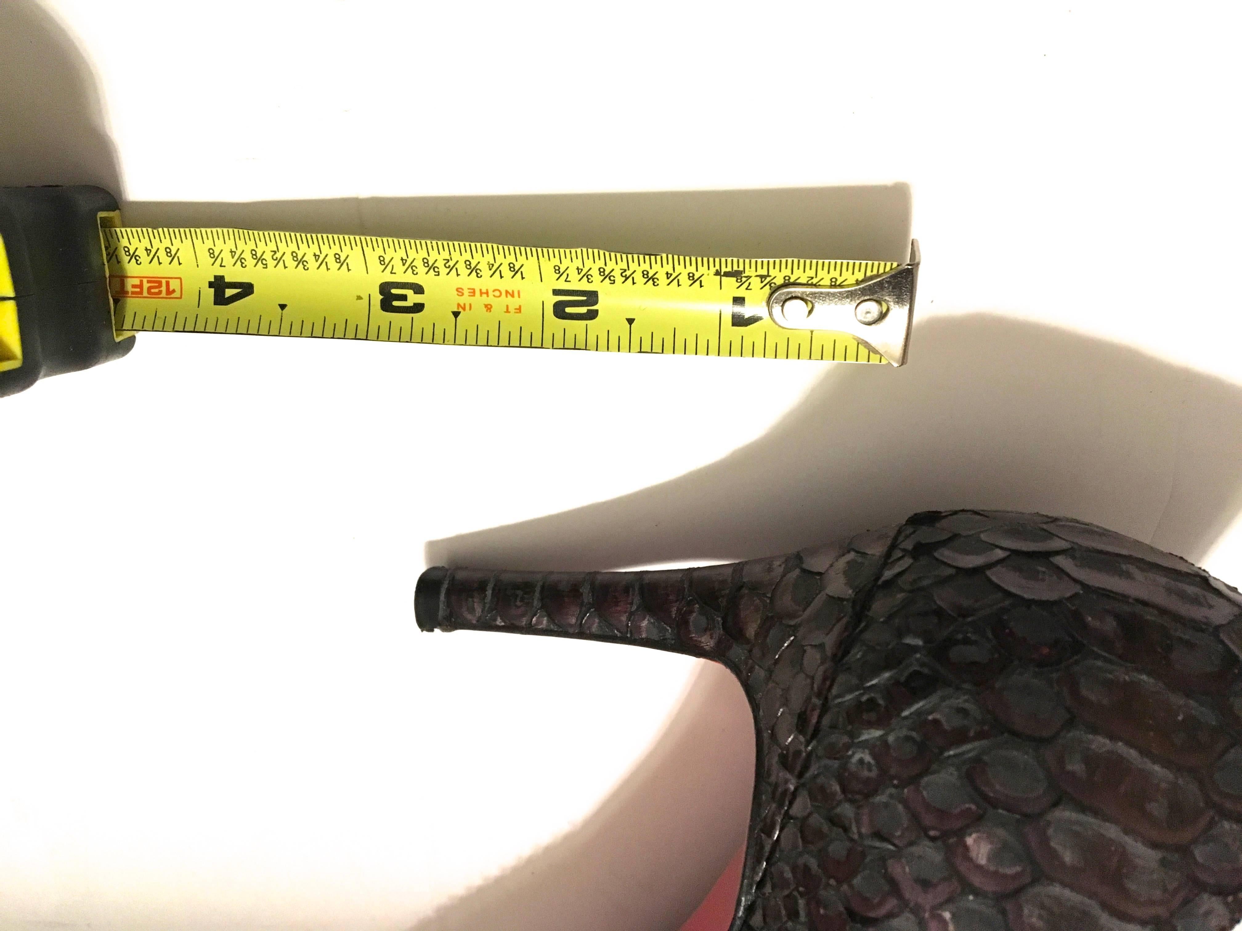 Christian Louboutin Python Heels For Sale 1