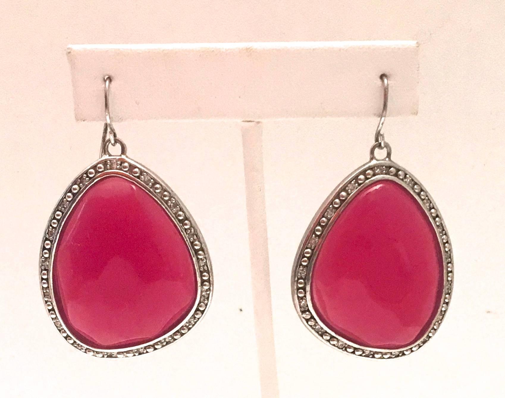 Miriam Salat Earrings - 2 Pairs - Sterling Silver In New Condition For Sale In Boca Raton, FL