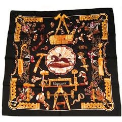 Vintage Hermes Scarf - 100% Silk 3