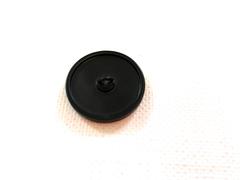 Chanel Buttons - Set of 5 - Black Metal - CC Logo