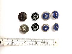 Chanel Buttons - Lot of 8 Assorted Buttons