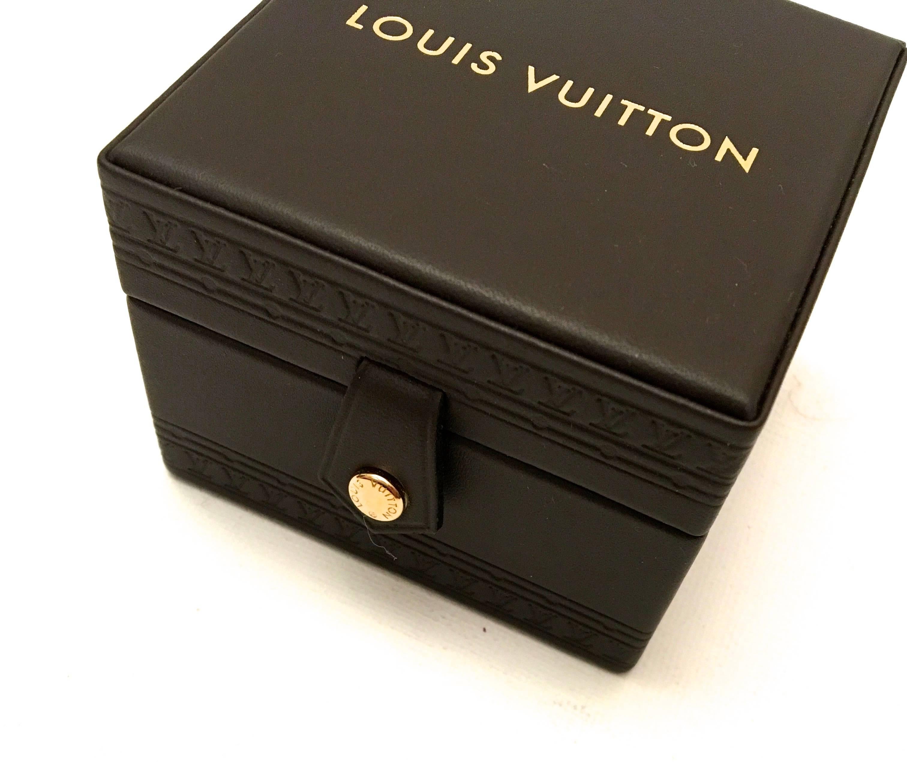 louis vuitton leather ring