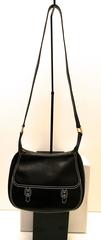 Roberta di Camerino Black Stitched Bag - 1970's