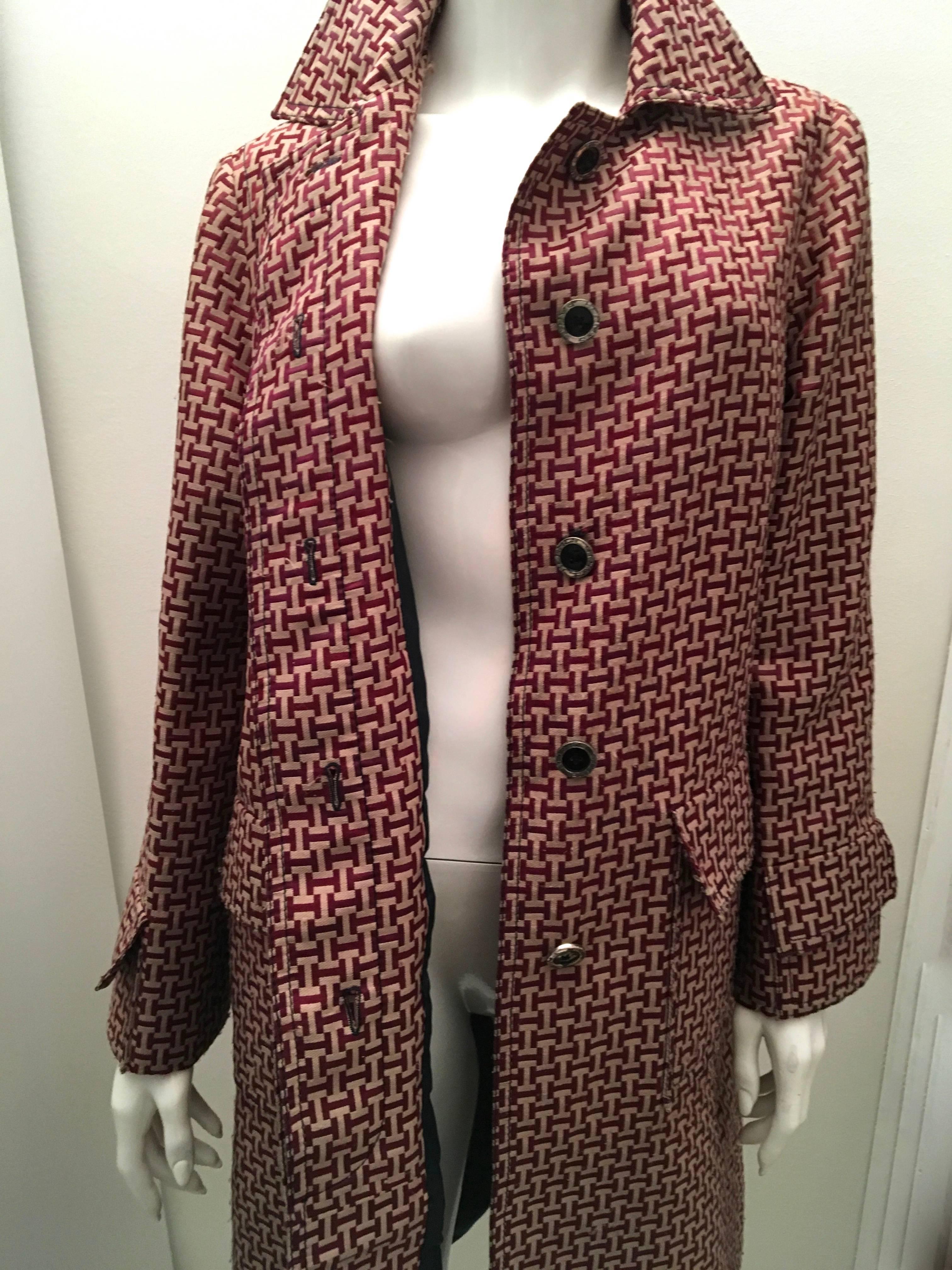 Hermes Vintage Coat - 1970’s - Extremely Rare - Ladies For Sale 3