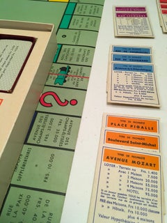 Vintage Monopoly Game - 1957 - French Edition - Rare