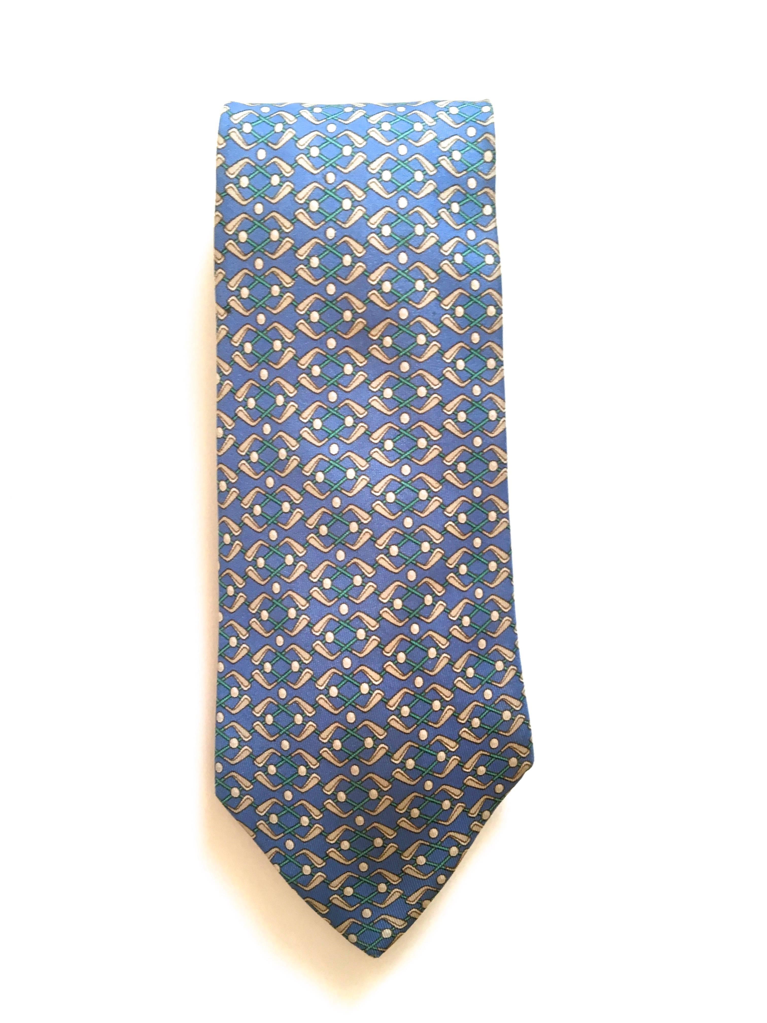 hermes golf tie