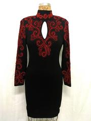 Peek-a-Boo Cocktail Dress - 1980's - Mint Condition