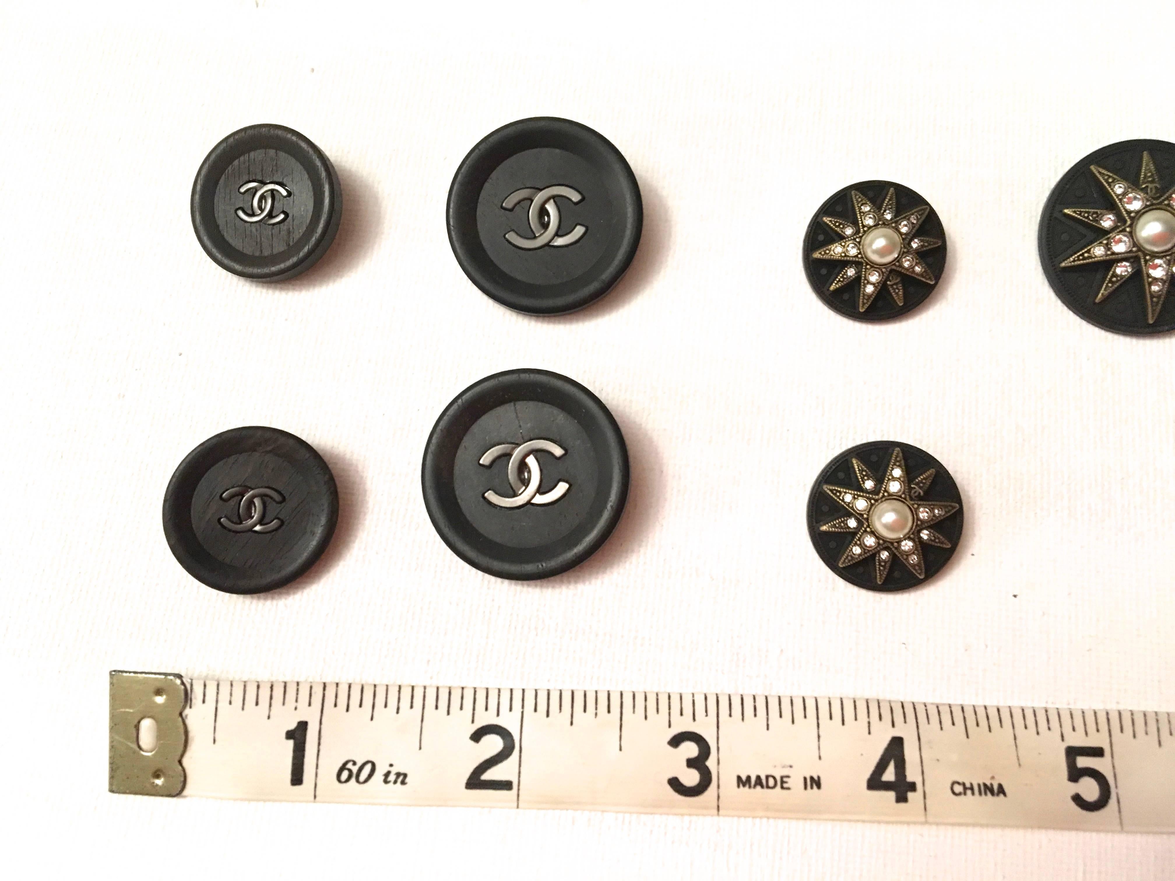  Chanel Button Collection Rare For Sale 3