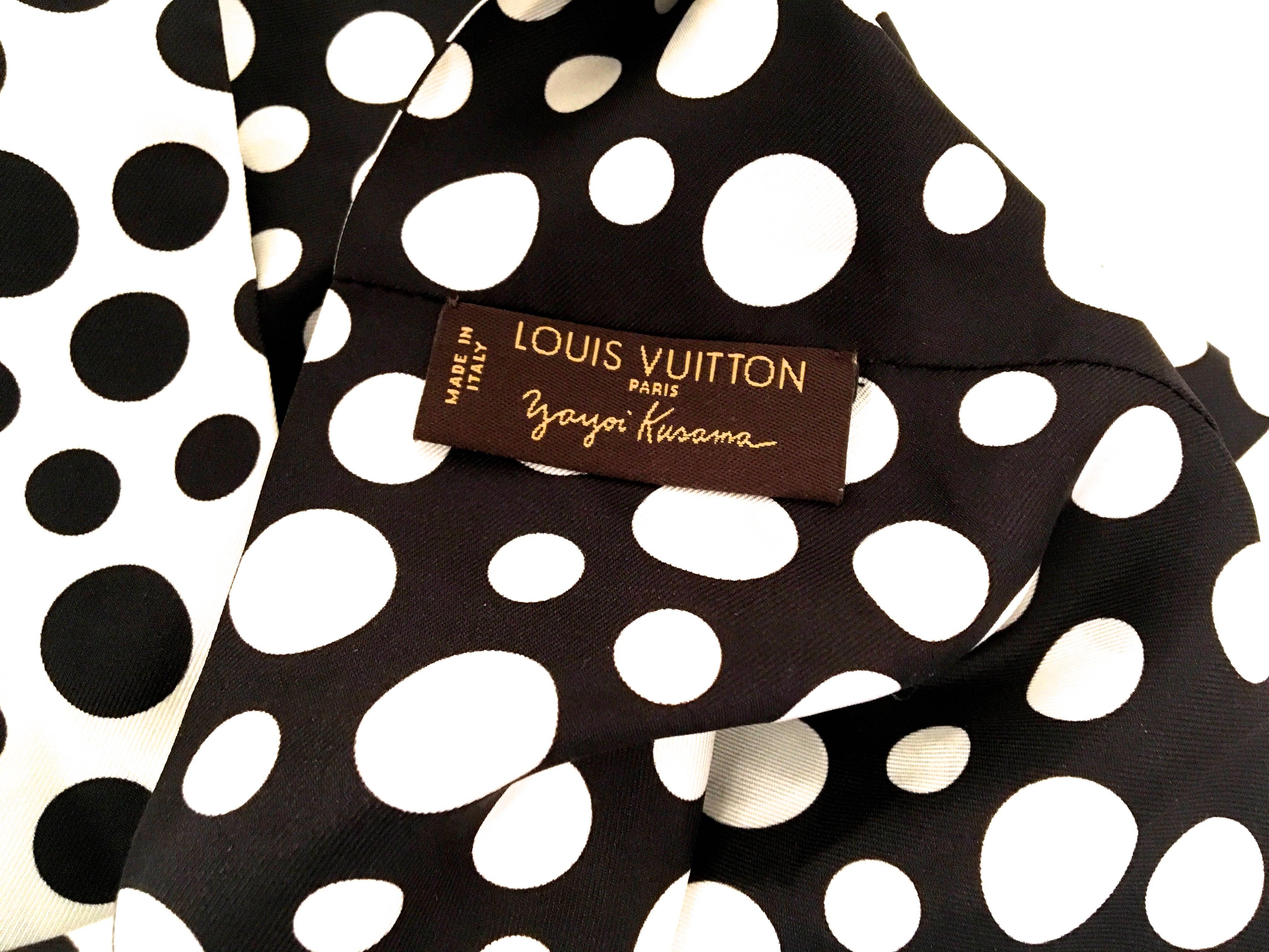 Louis Vuitton Silk Snood Scarf - Yayoi Kusama - Limited Release  1