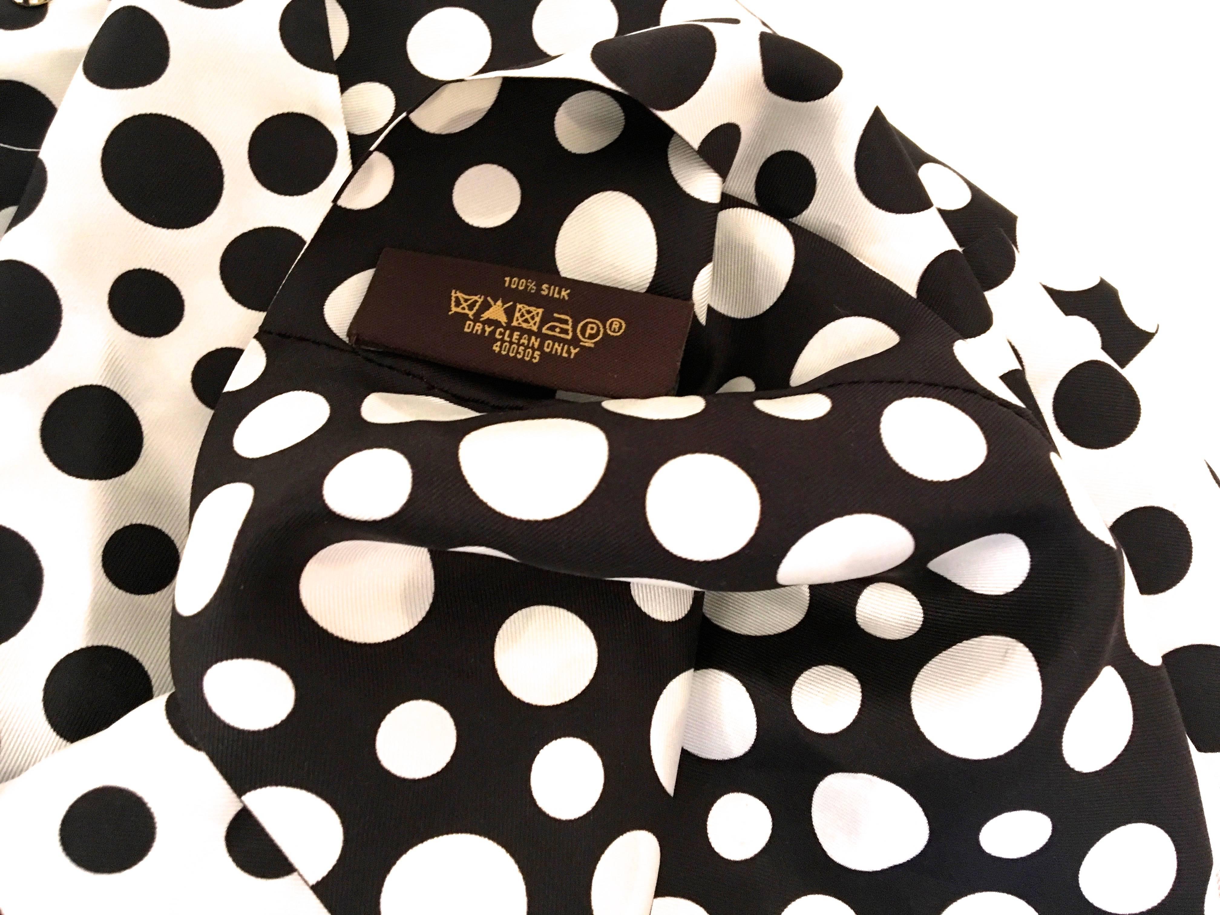 Louis Vuitton Silk Snood Scarf - Yayoi Kusama - Limited Release  2