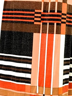 Mr. Dino Geometric Mod Maxi Dress with Matching Jacket