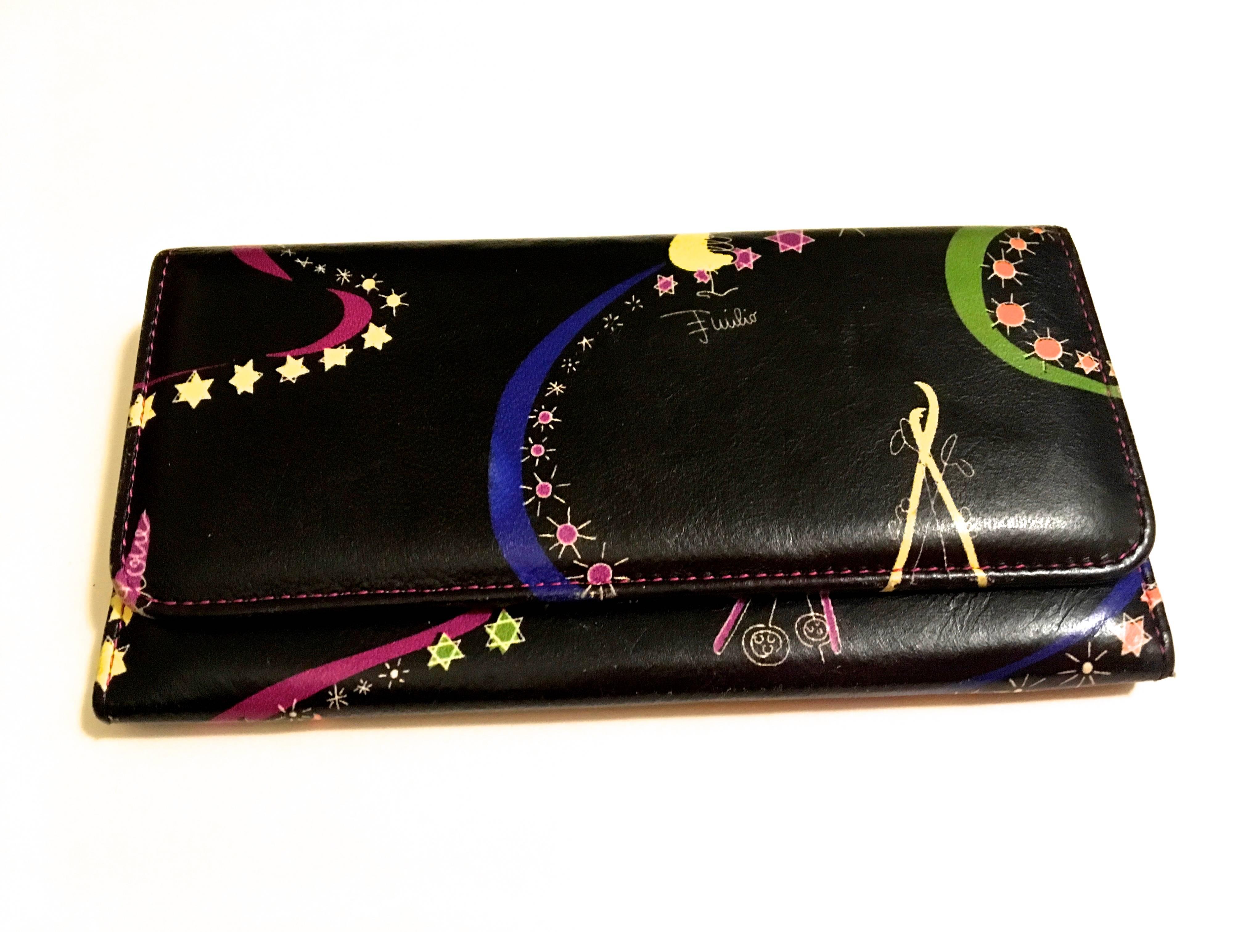 Women's Rare Emilio Pucci Leather Wallet  For Sale