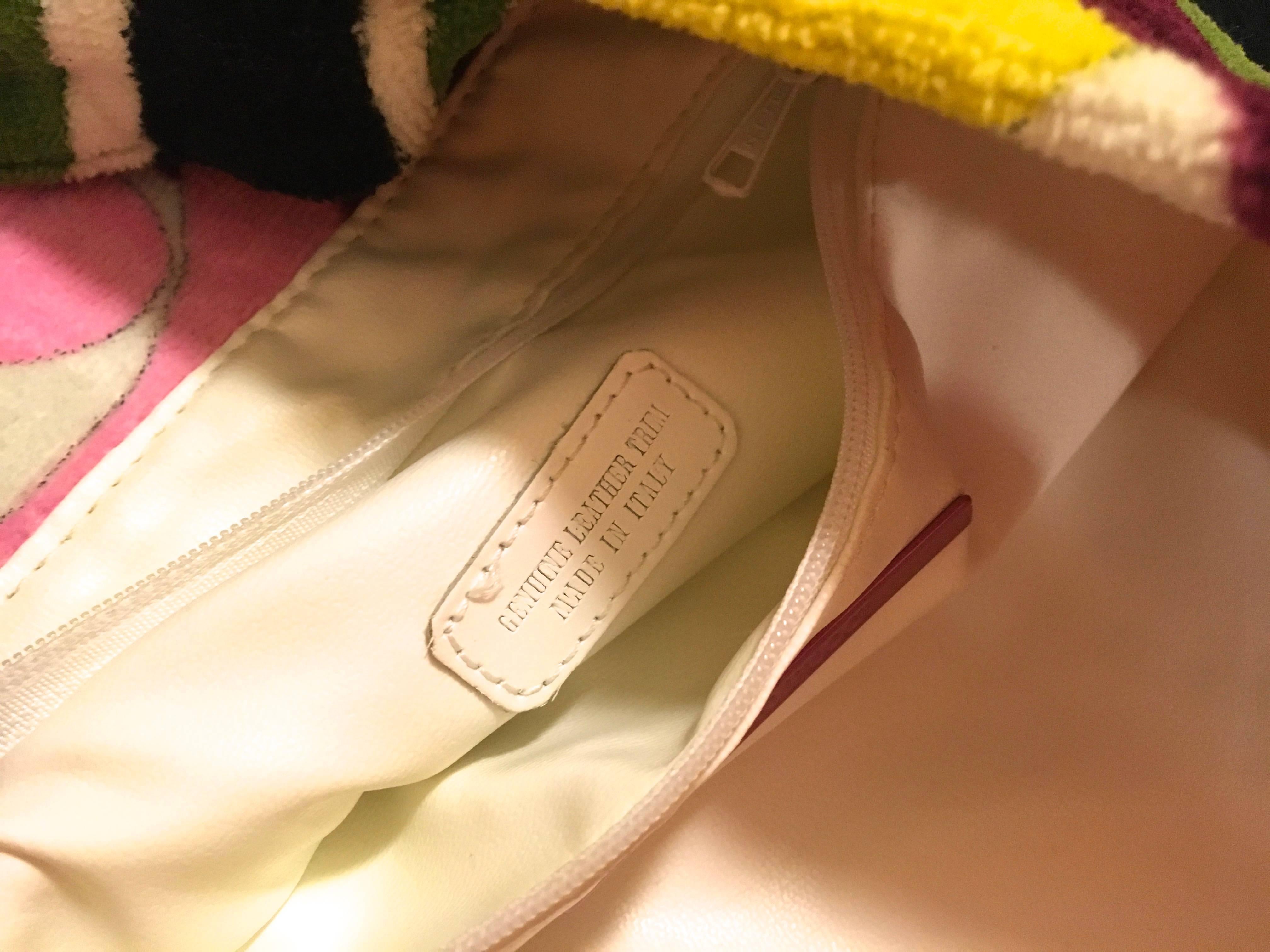 marc jacobs pink tote bag terry