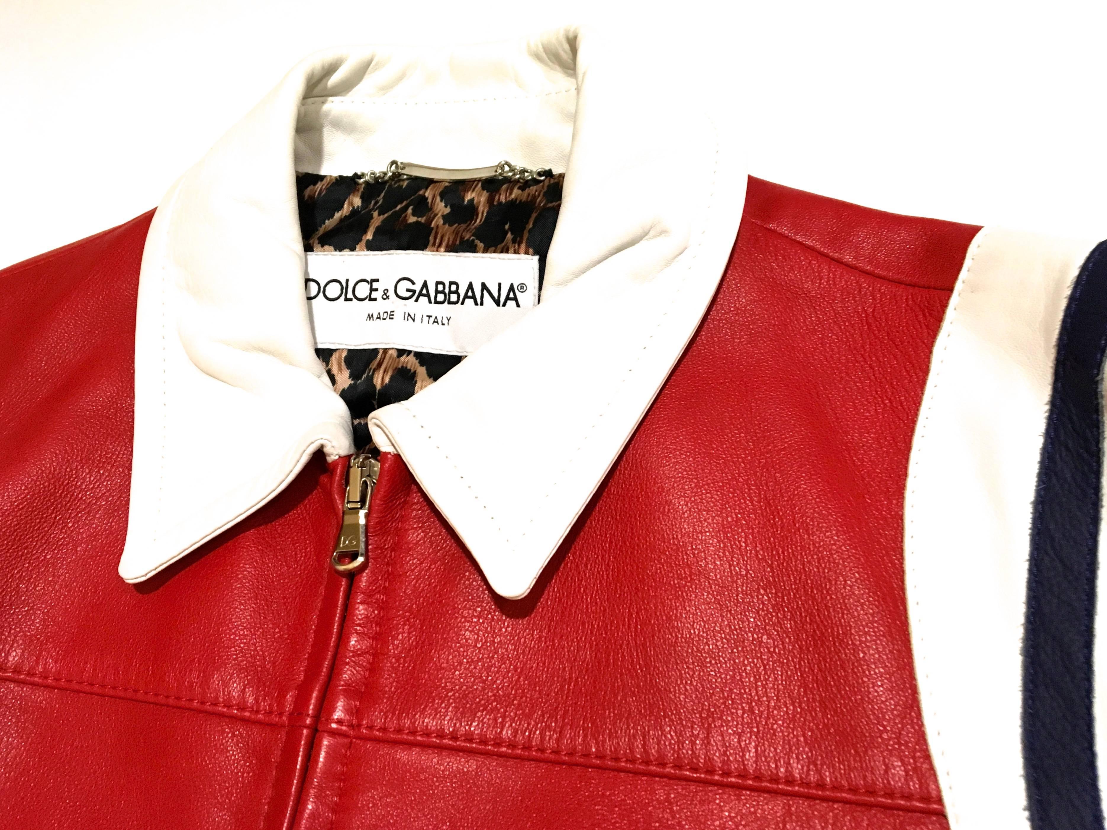 d&g varsity jacket