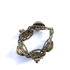 Vintage Asian Princess Bracelet - Unsigned Selro