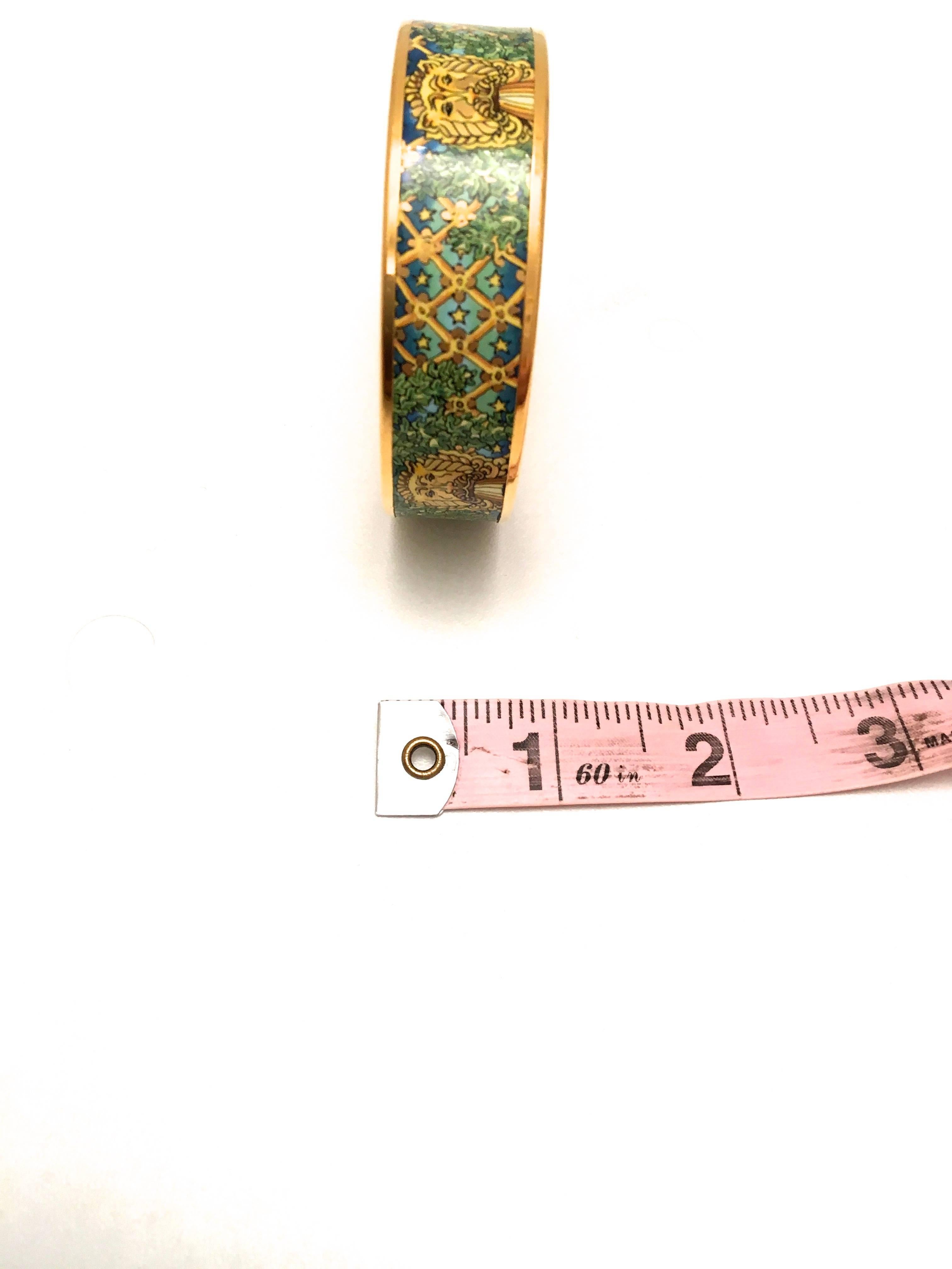 Hermes Enamel Bracelet - Large - Mint Condition 1