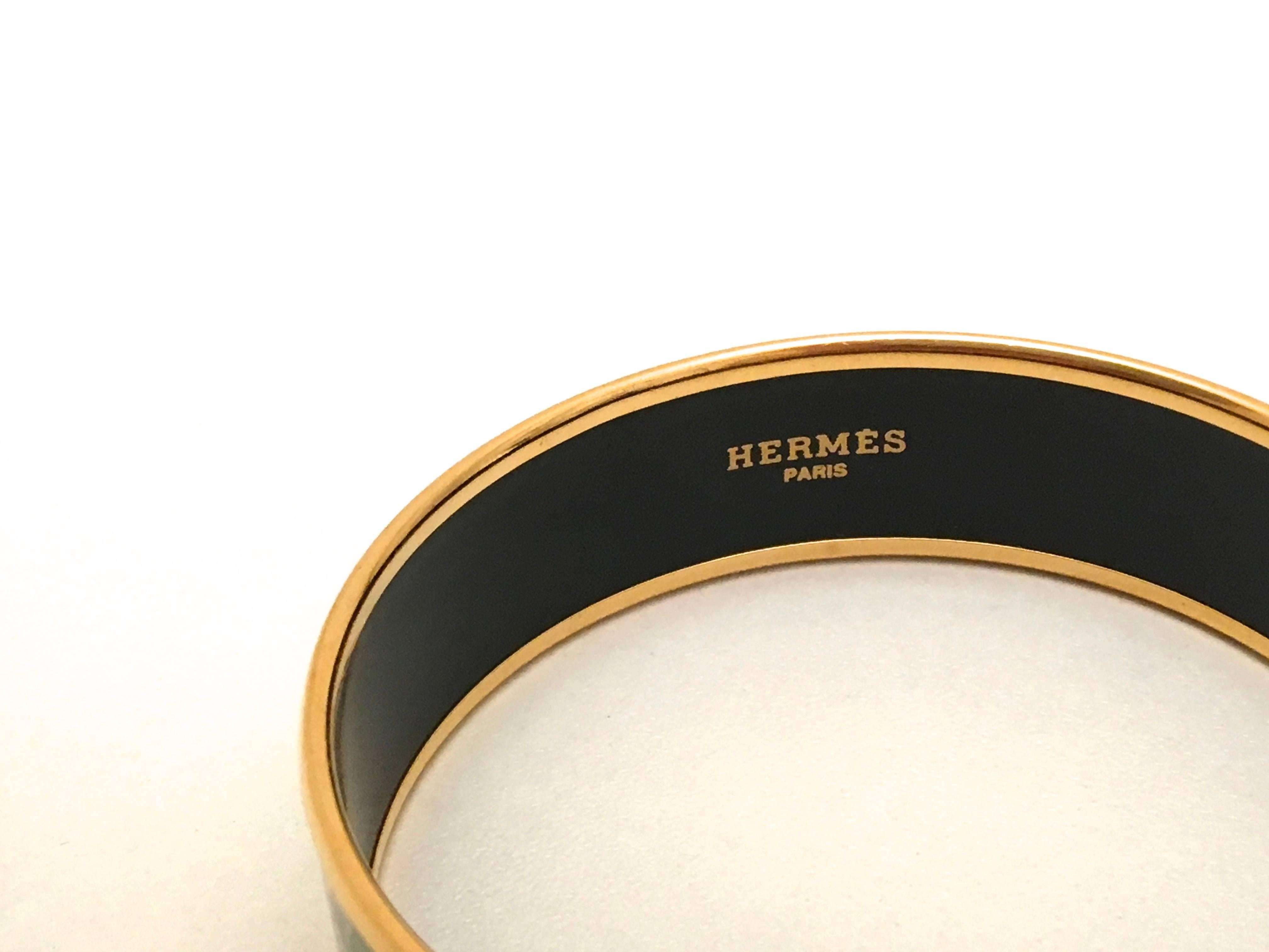 Hermes Enamel Bracelet - Large - Mint Condition 3