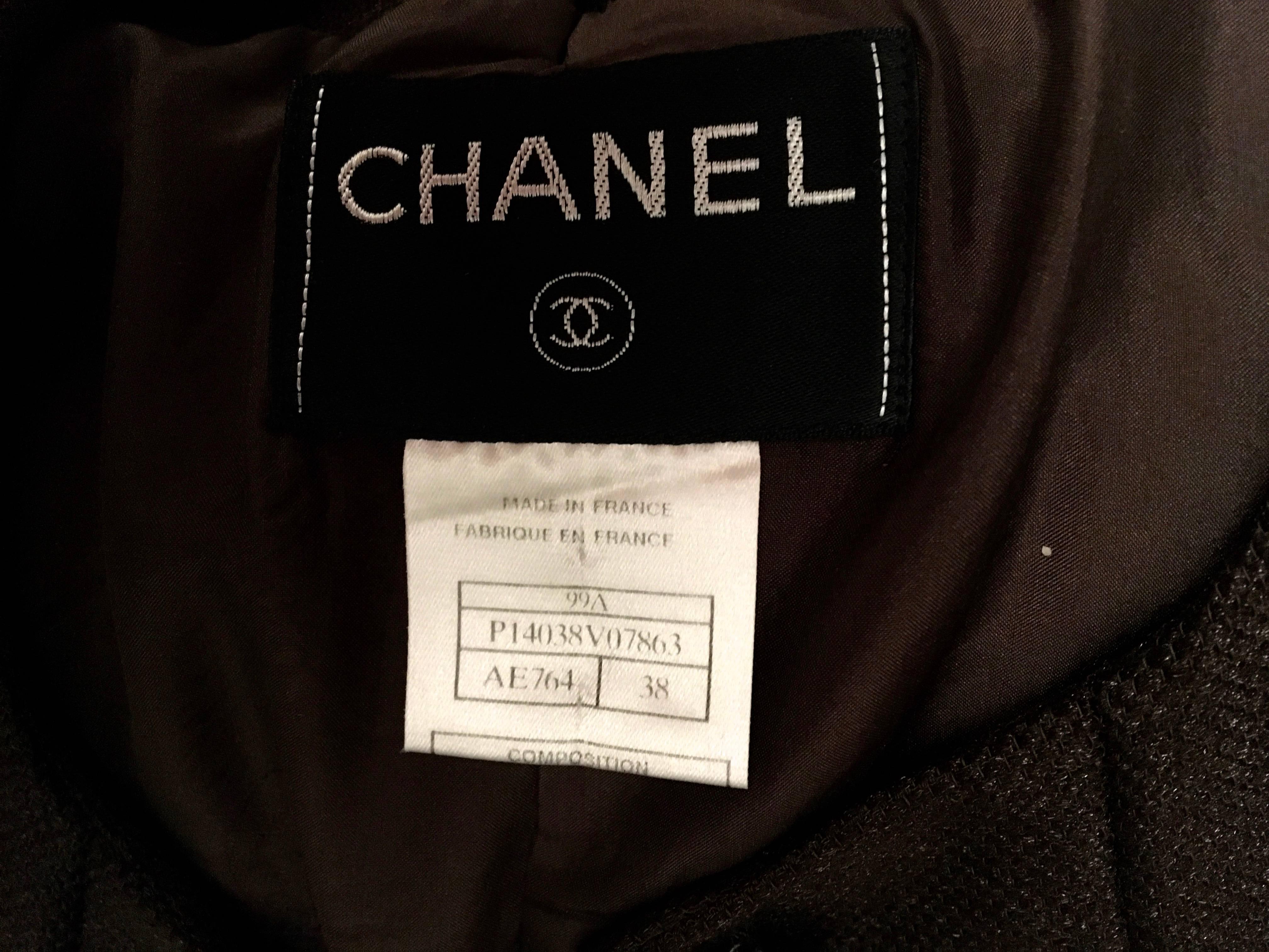 Chanel Coat w/ Matching Dress - Mint Condition - Absolutely Flawless For Sale 3