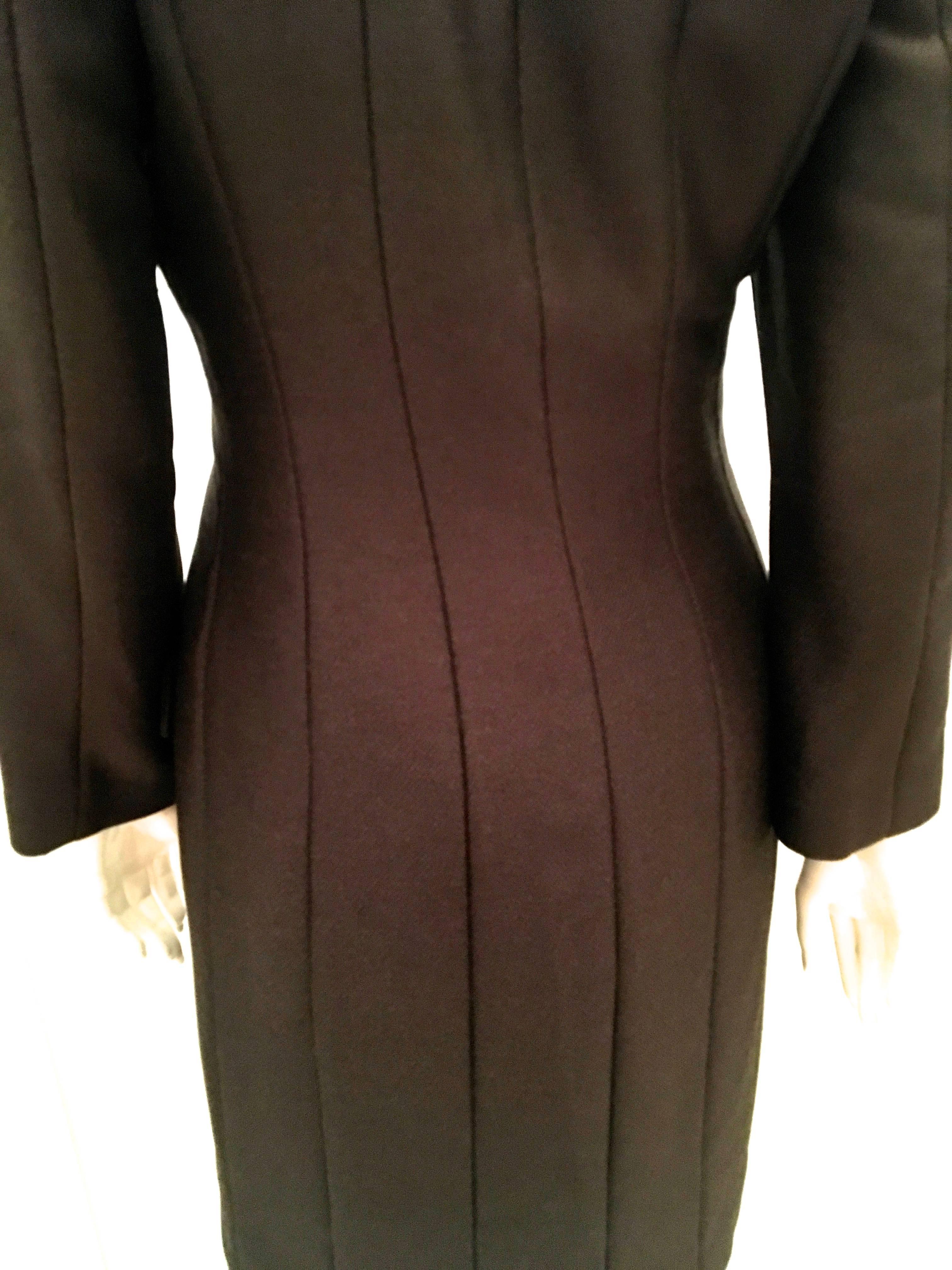 Chanel Coat w/ Matching Dress - Mint Condition - Absolutely Flawless For Sale 4