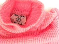 Courreges Sweater - Short Sleeve - Pink - 1970's - Mint Condition
