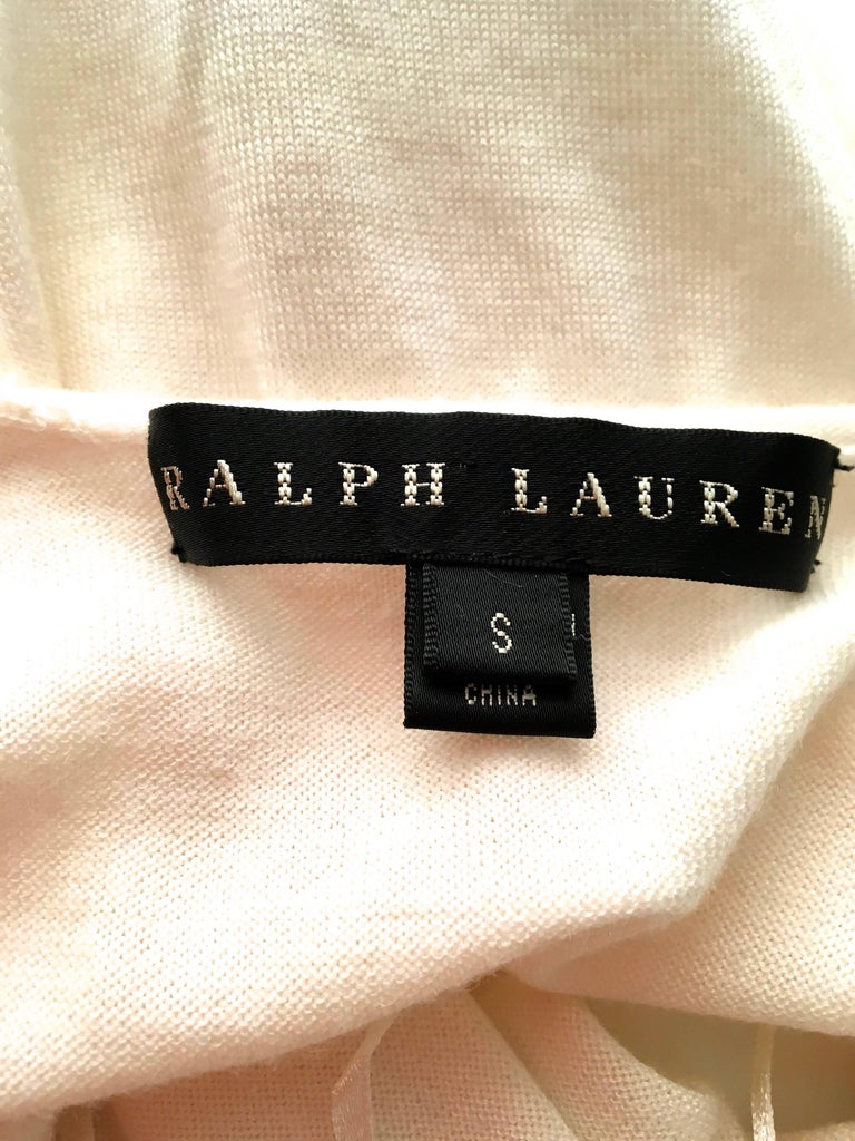 Ralph Lauren Cashmere/Silk new sweater set Ladies Black Label Ensemble ...