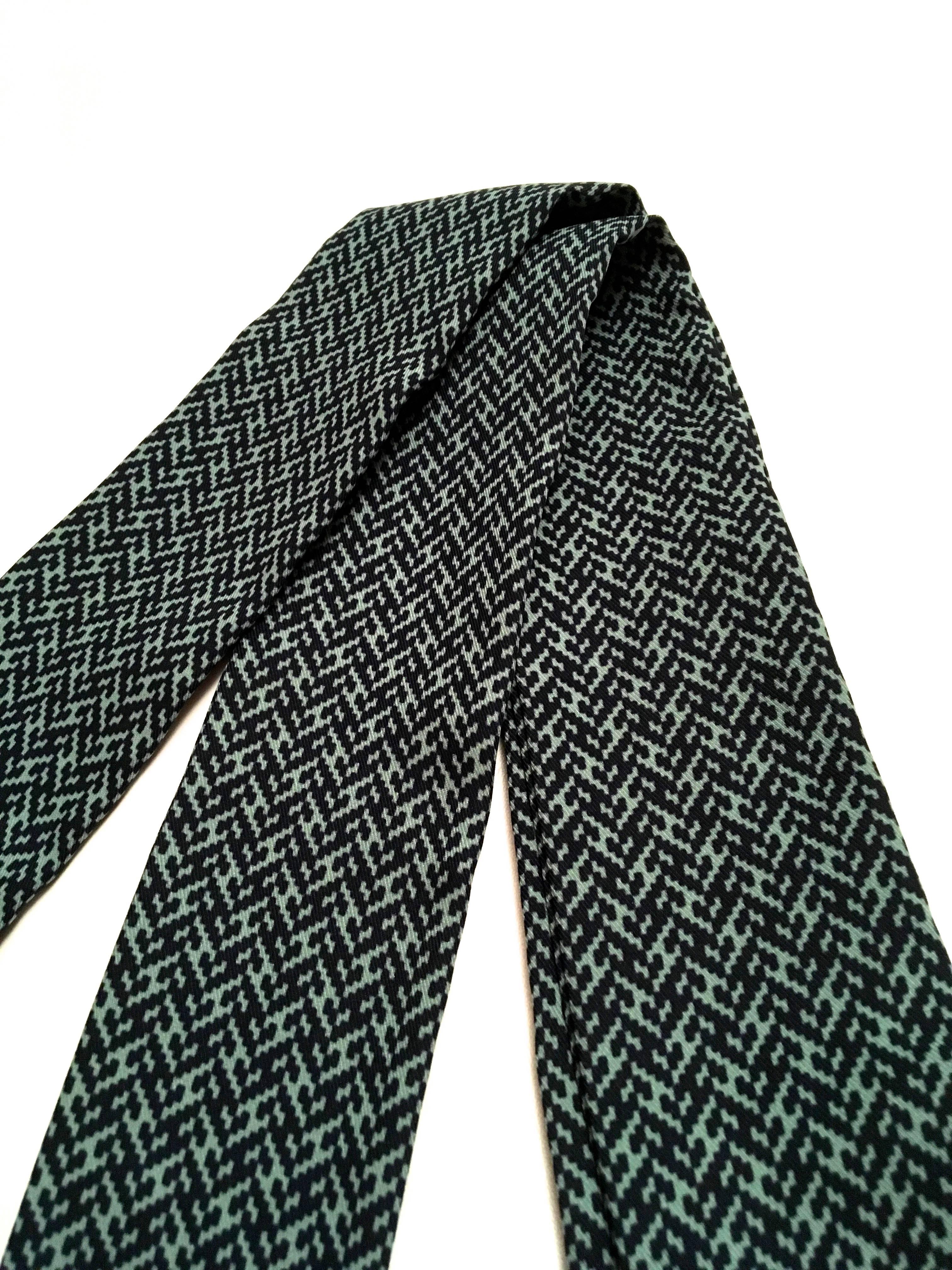 Rare Hermes Scarf / Tie / Belt - 100% Silk - New  For Sale 1