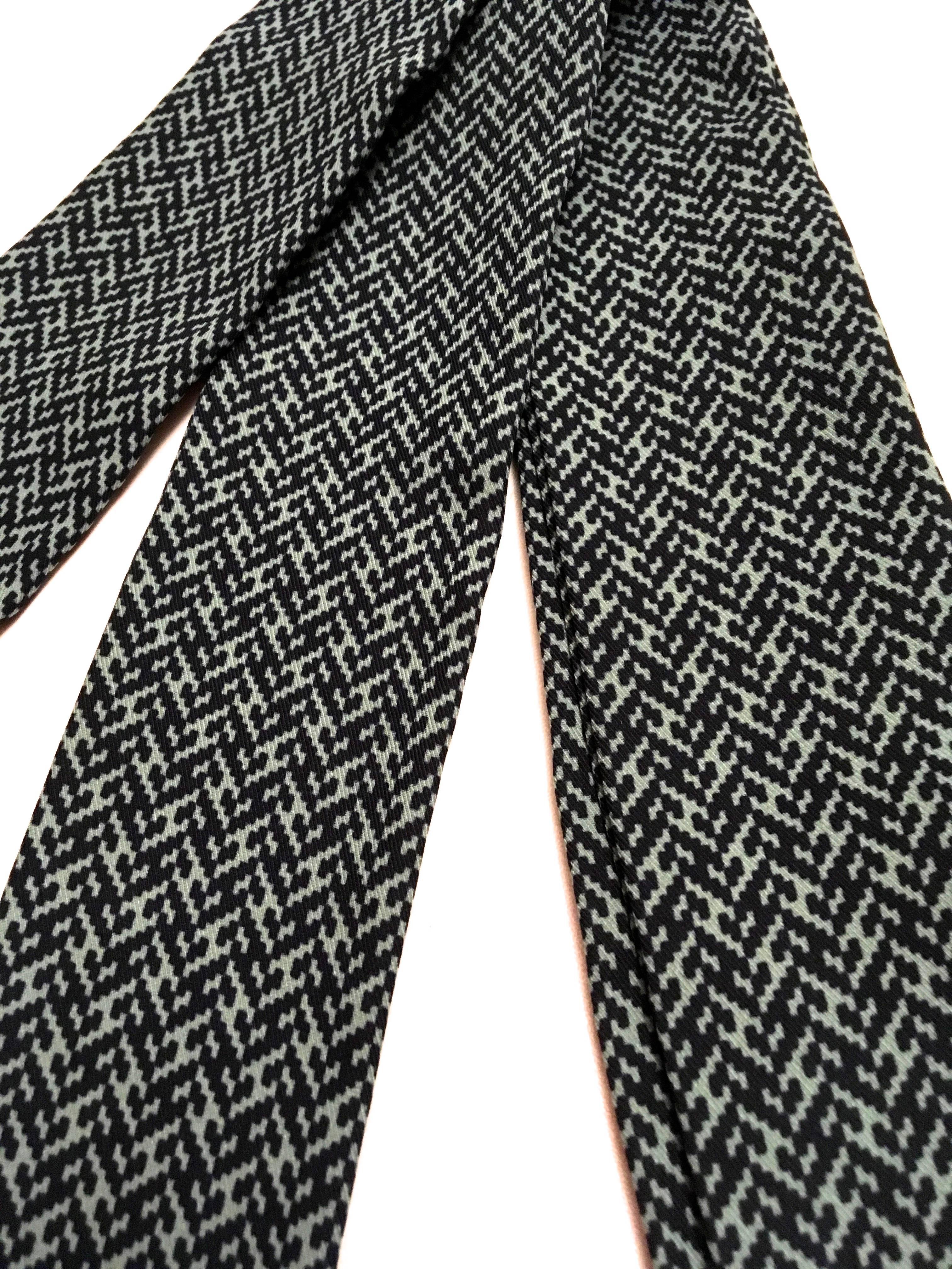 Rare Hermes Scarf / Tie / Belt - 100% Silk - New  For Sale 2