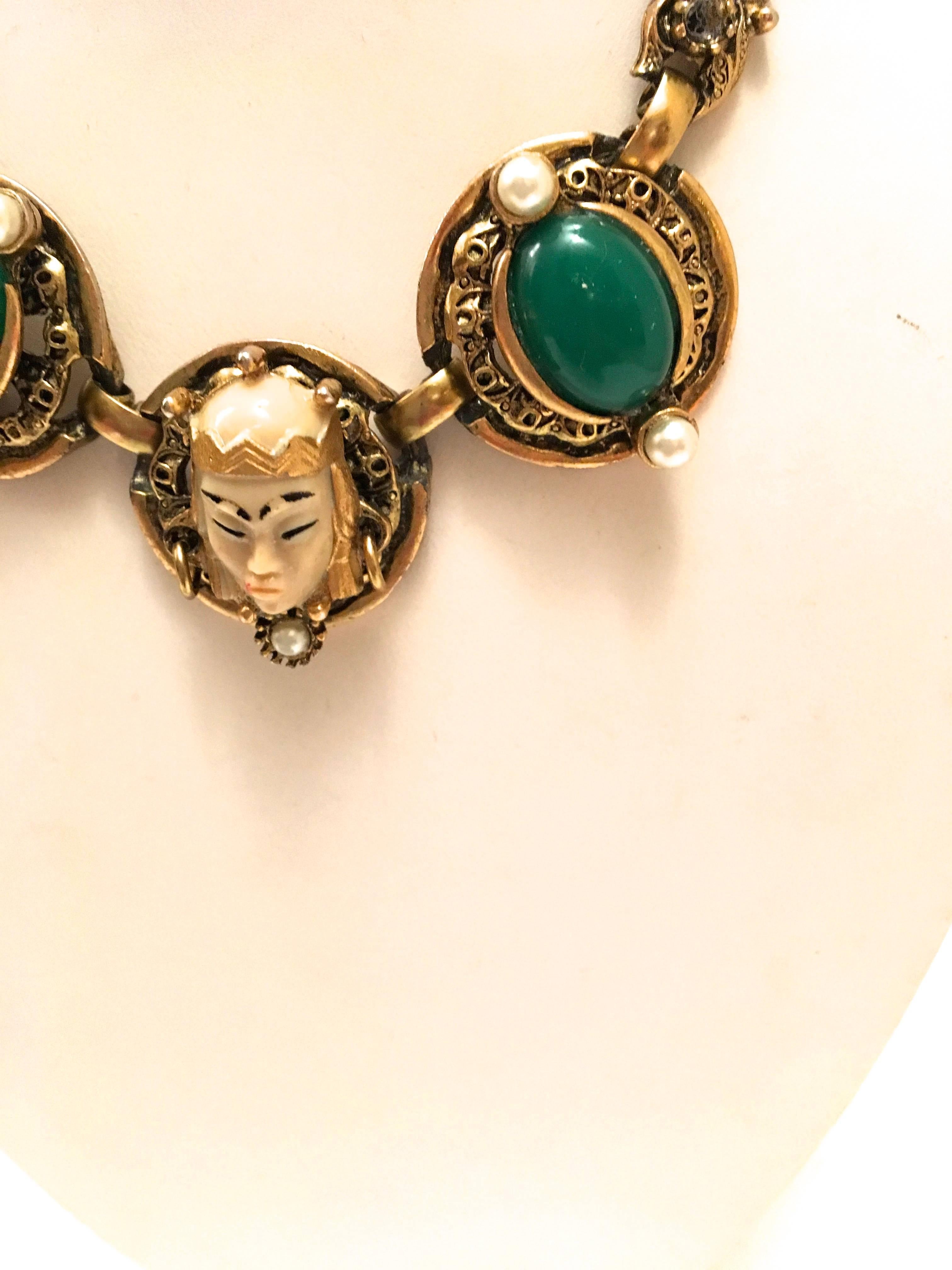 Vintage Asian Princess Necklace  For Sale 4