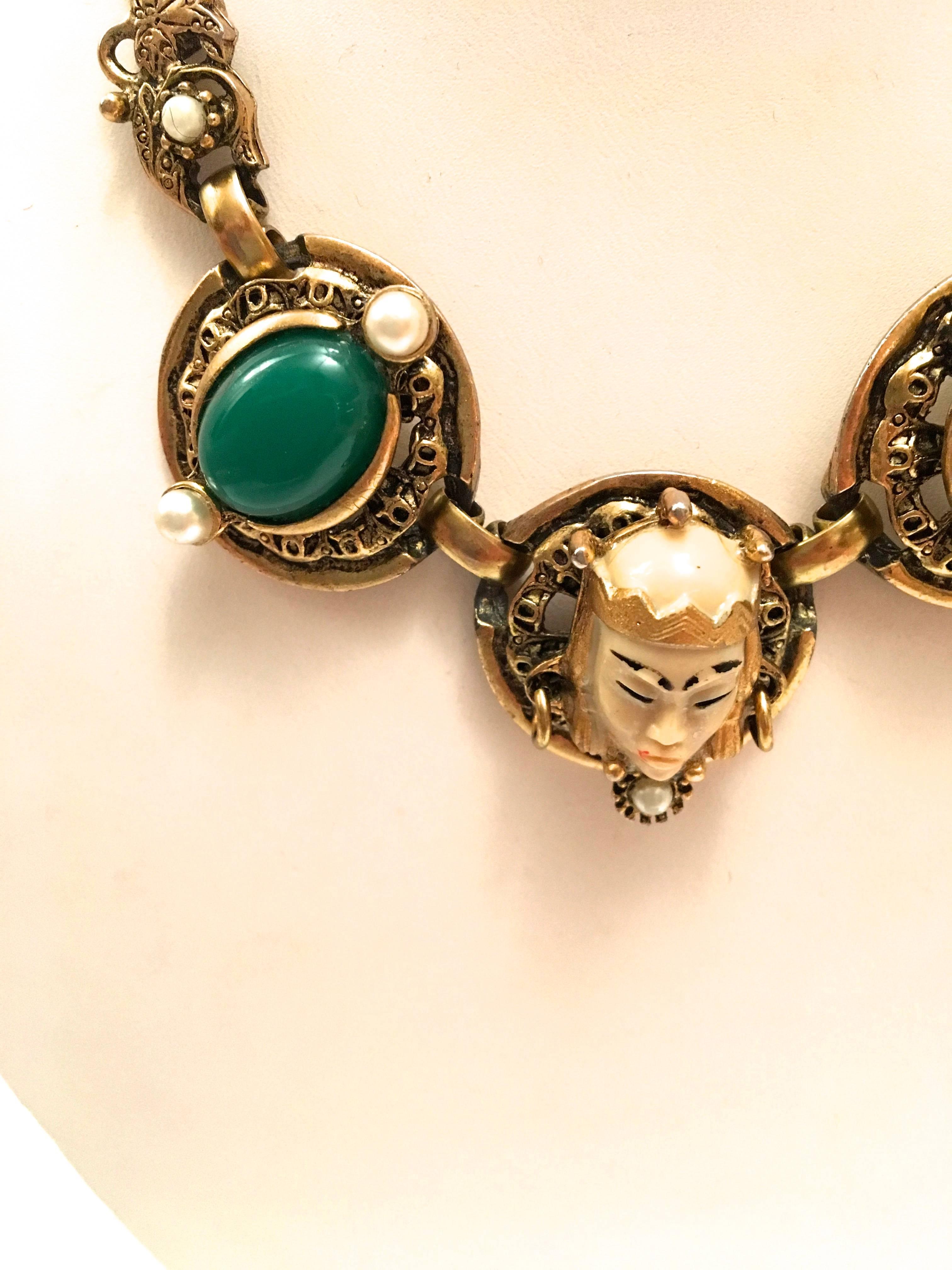Vintage Asian Princess Necklace  For Sale 5