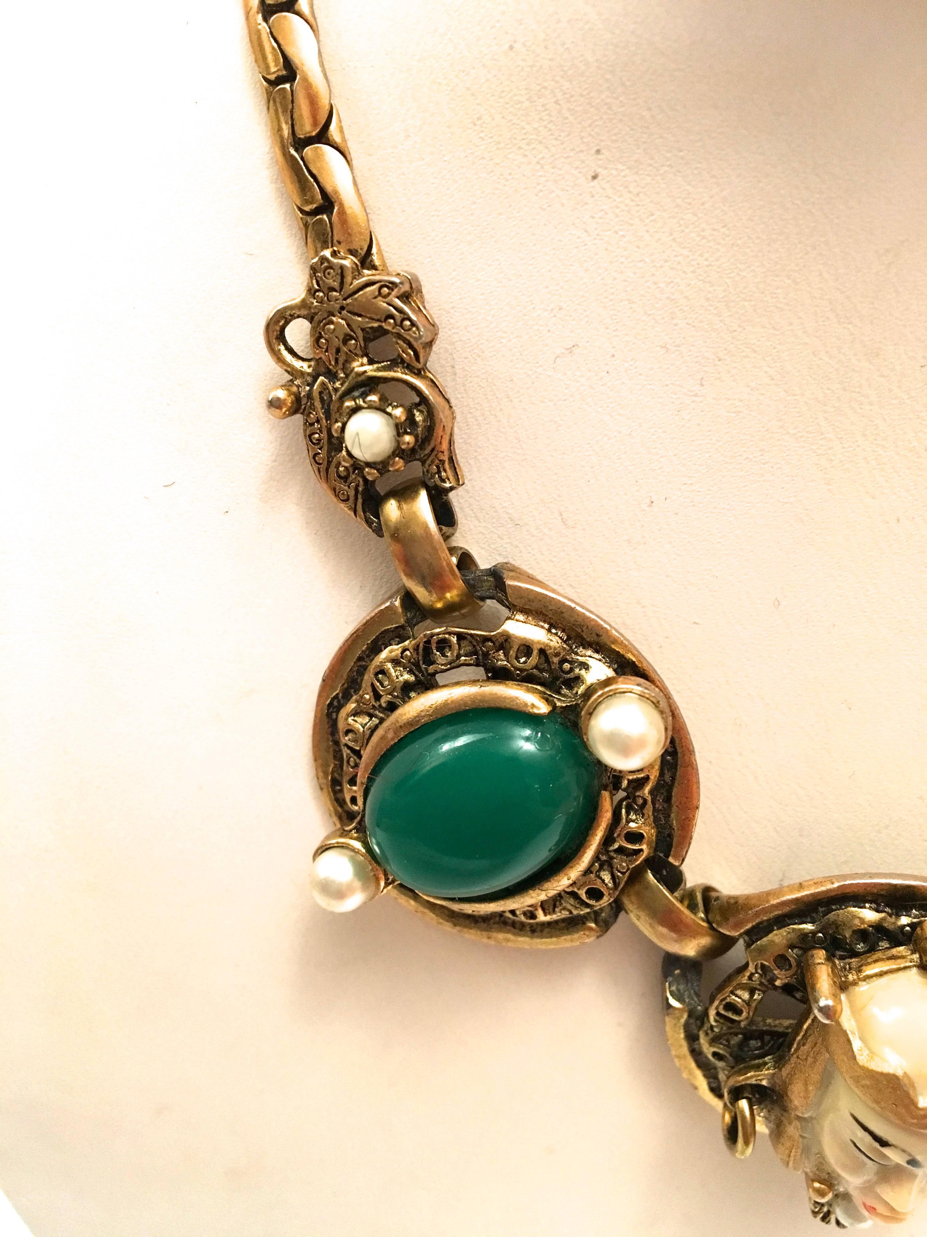Vintage Asian Princess Necklace  For Sale 3