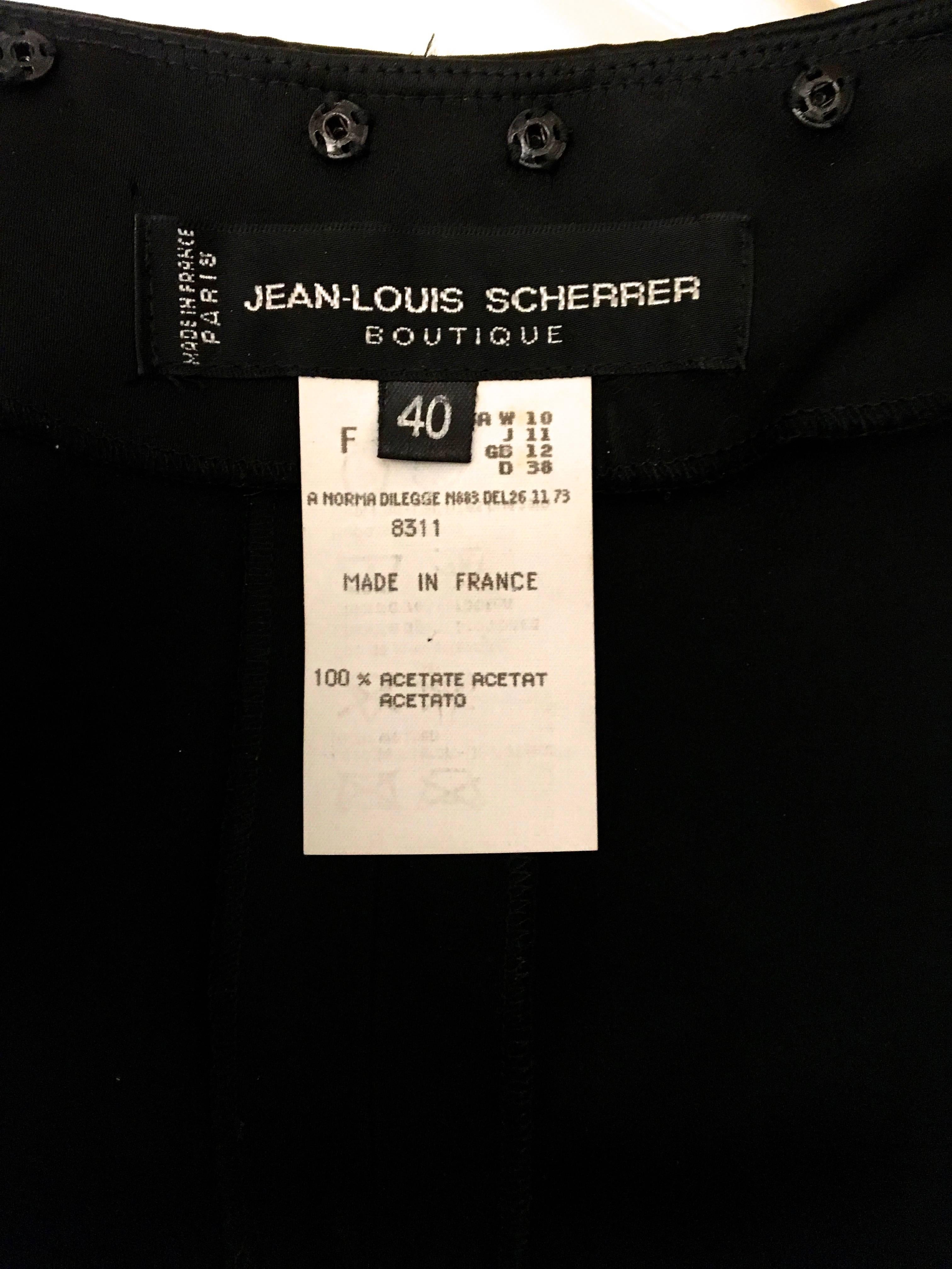 Jean Louis Scherrer Dinner Jacket In Excellent Condition For Sale In Boca Raton, FL